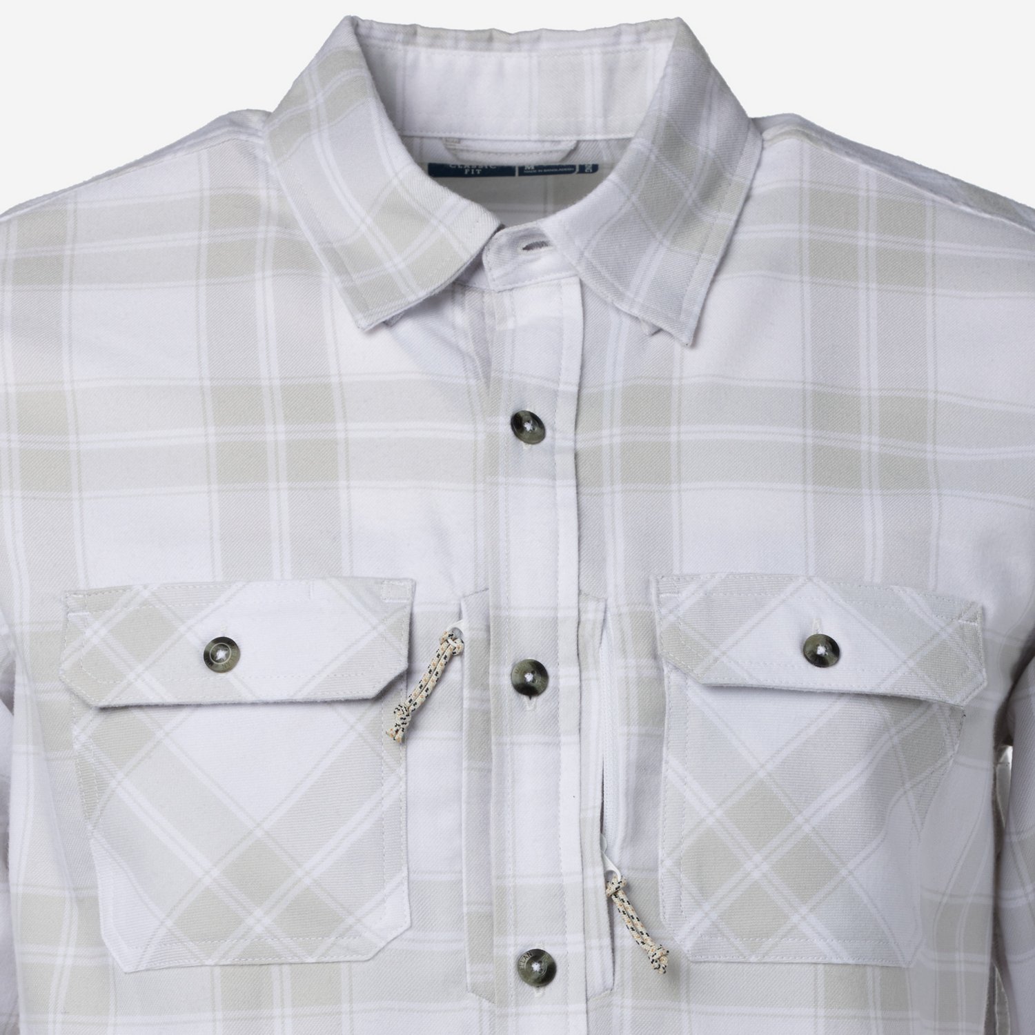 Magellan Outdoors Men's Pecos Ridge Long Sleeve Flannel Shirt - view number 3