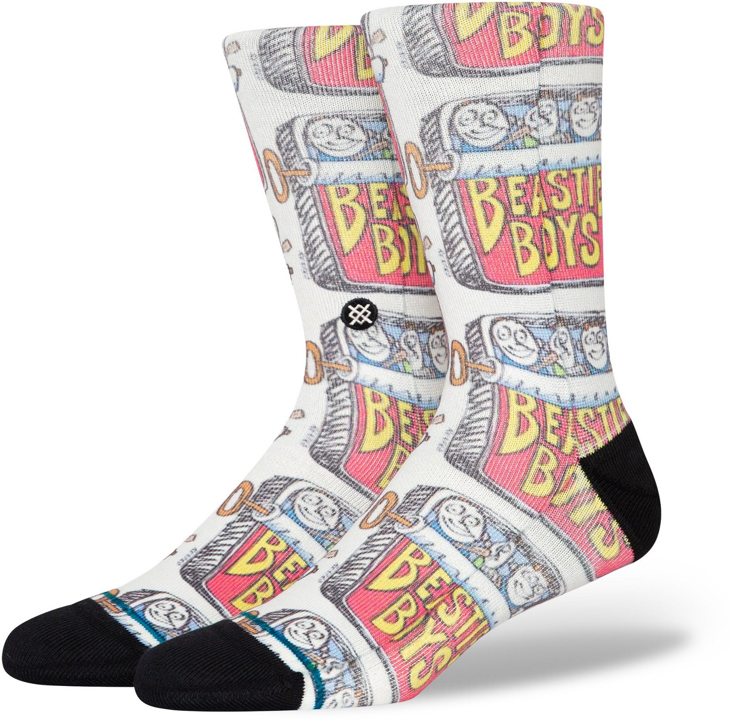 Stance Men's Canned Crew Socks 1Pack Academy