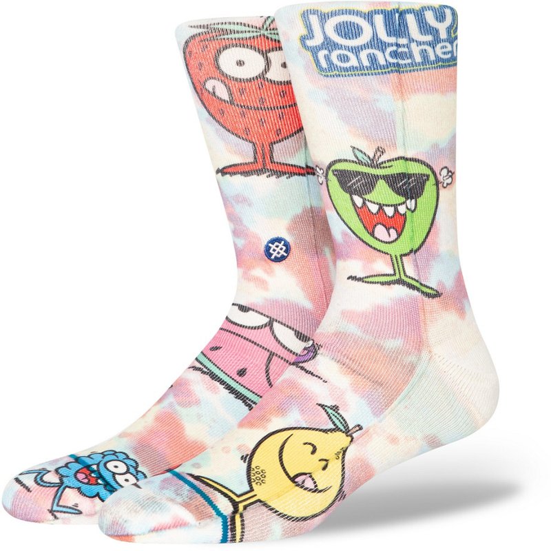 Stance Mens Jolly Rancher Crew Socks 1Pack