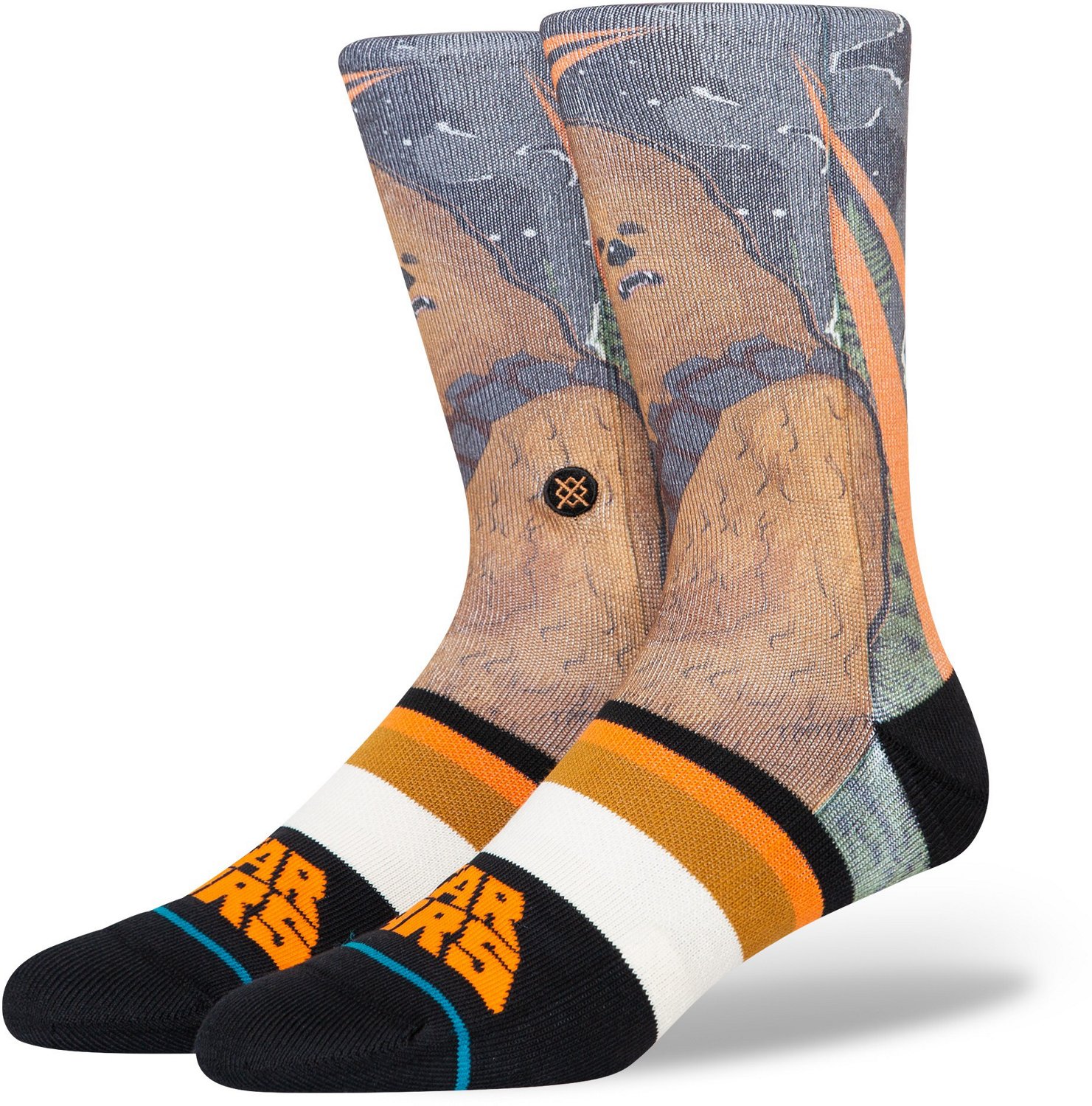 Stance Men's Chewie By Jaz Crew Socks 1Pack Academy