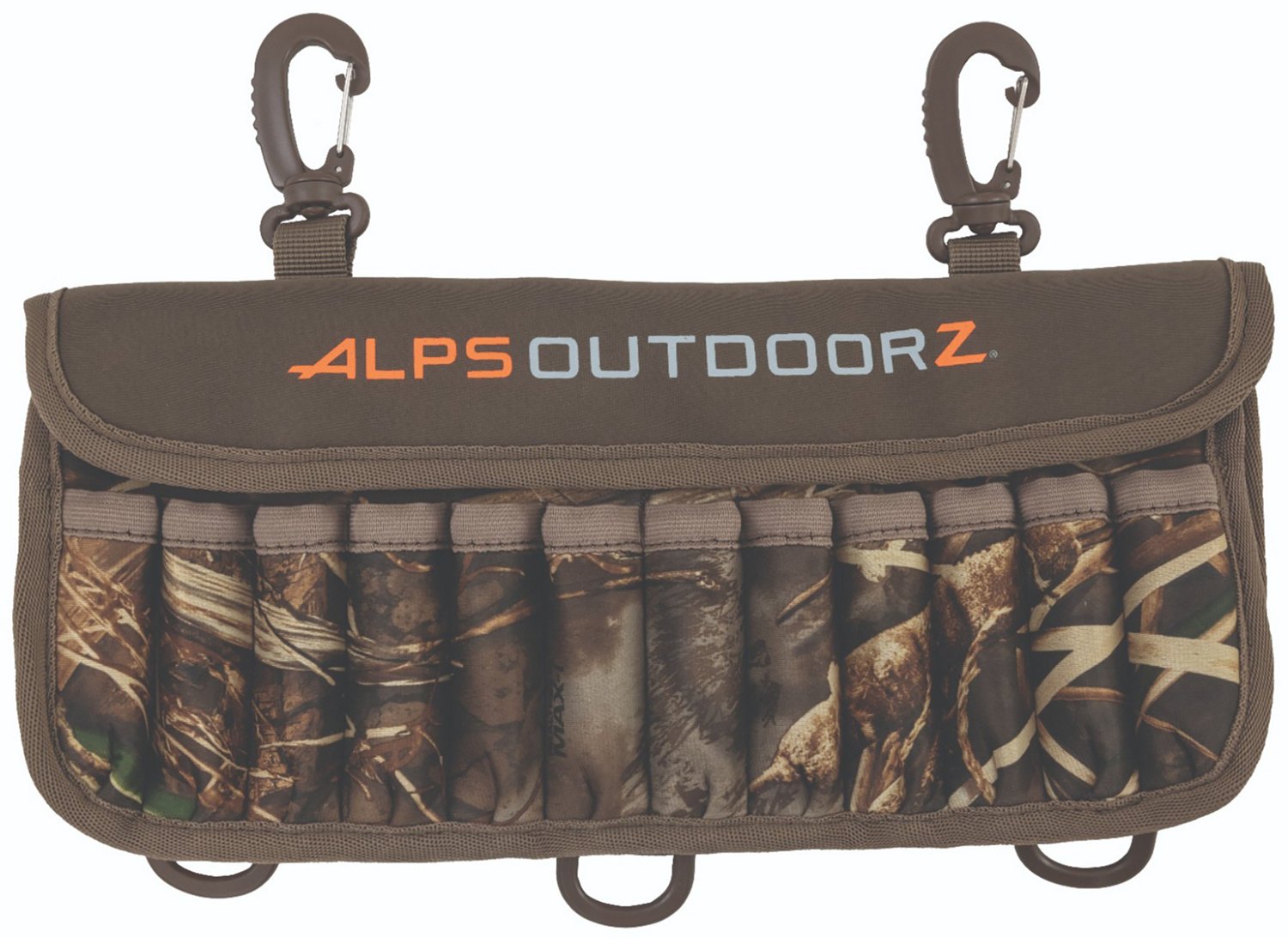 thumbnail image 2 of Hunting Ammo Clip ALPS OutdoorZ Wader Shell Clip - Realtree MAX-7 Camo With 24 Shell Loops & Storage Pocket Fishing Shell Carrier 2 of 11