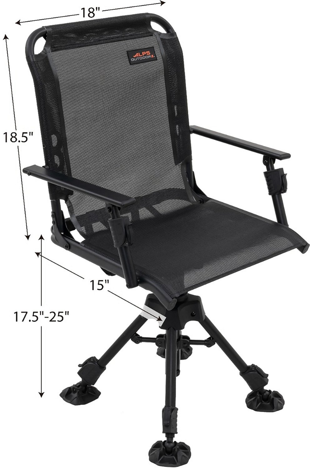 ALPS Outdoorz Stealth Hunter Deluxe Chair                                                                                        - view number 4