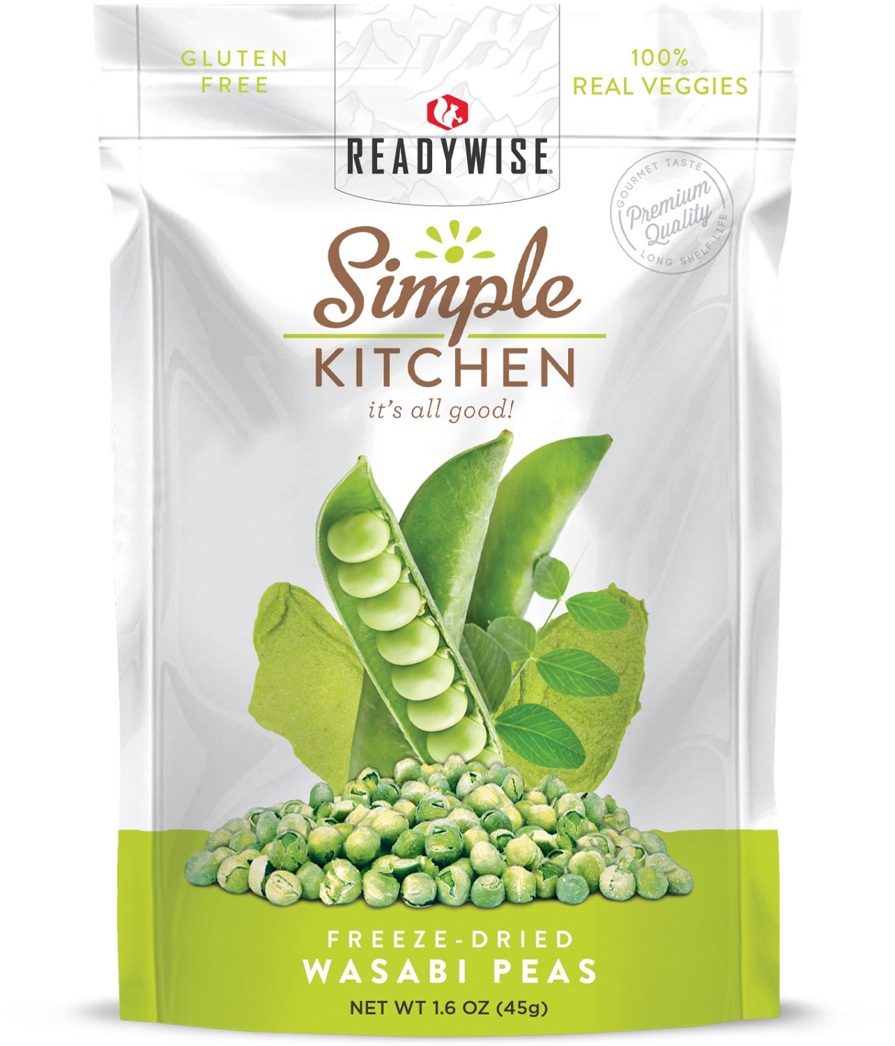 ReadyWise Simple Kitchen Wasabi Peas 6-Pack                                                                                      - view number 2