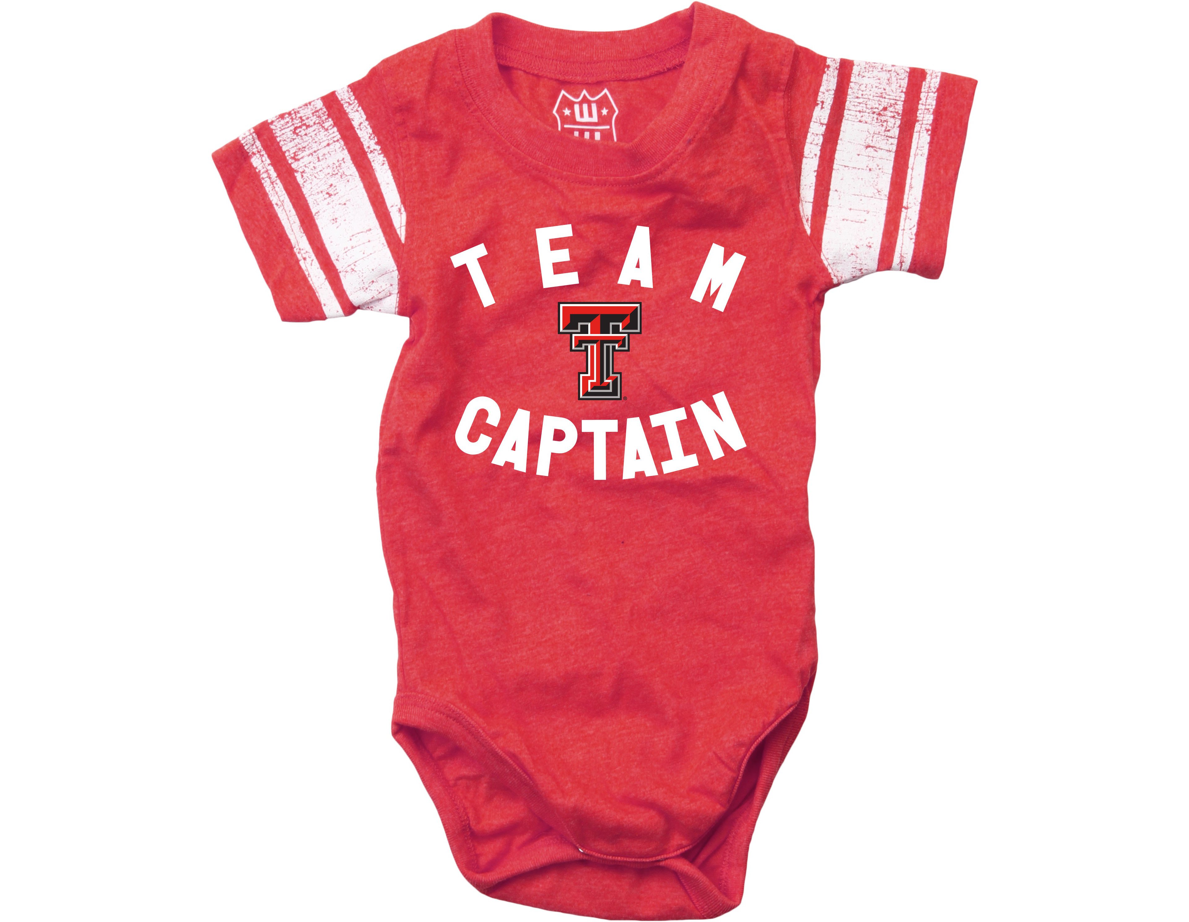 Wes and Willy Infants' Texas Tech University Sleeve Stripe Onesie
