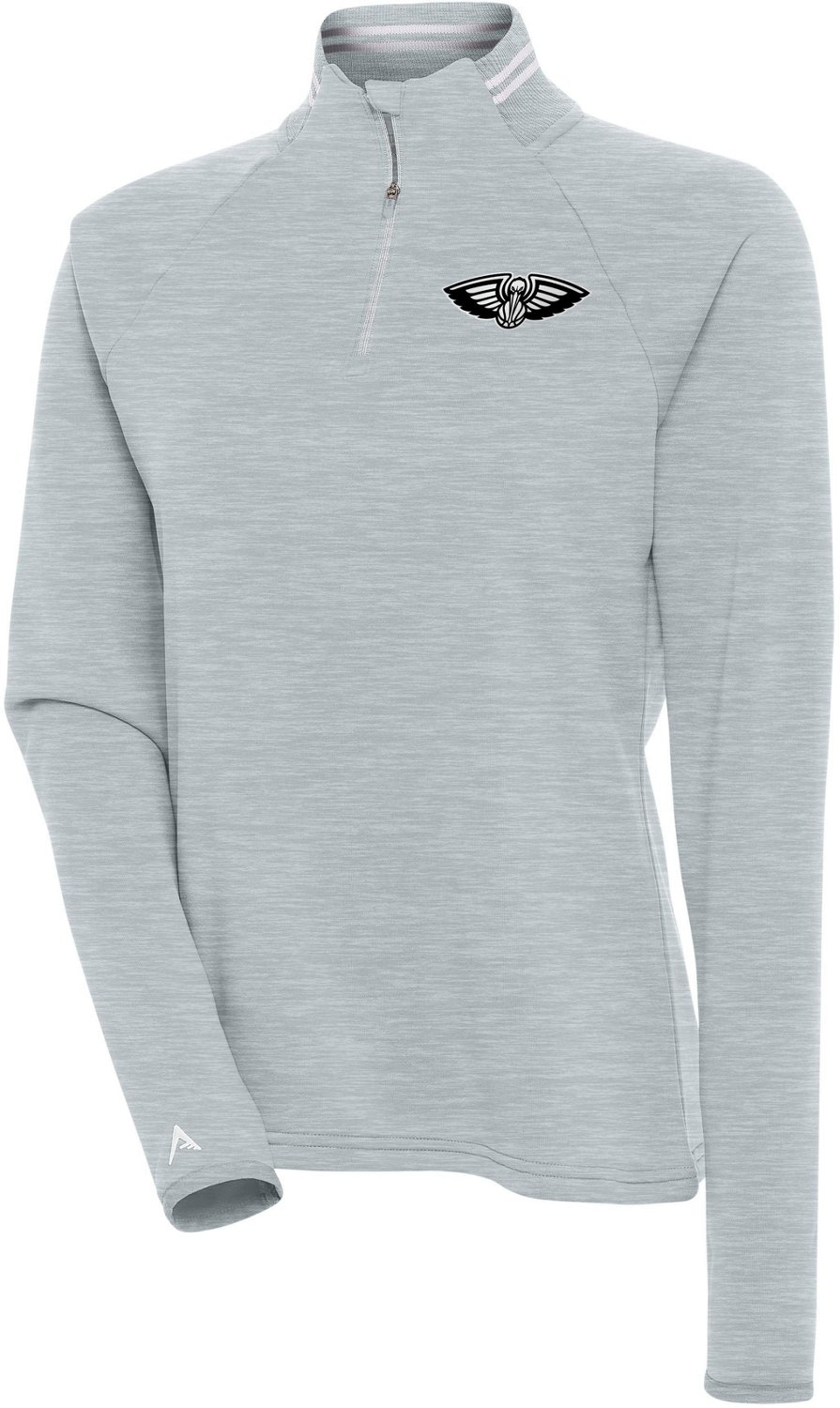 Antigua Women's New Orleans Pelicans Milo 1/4-Zip Pullover