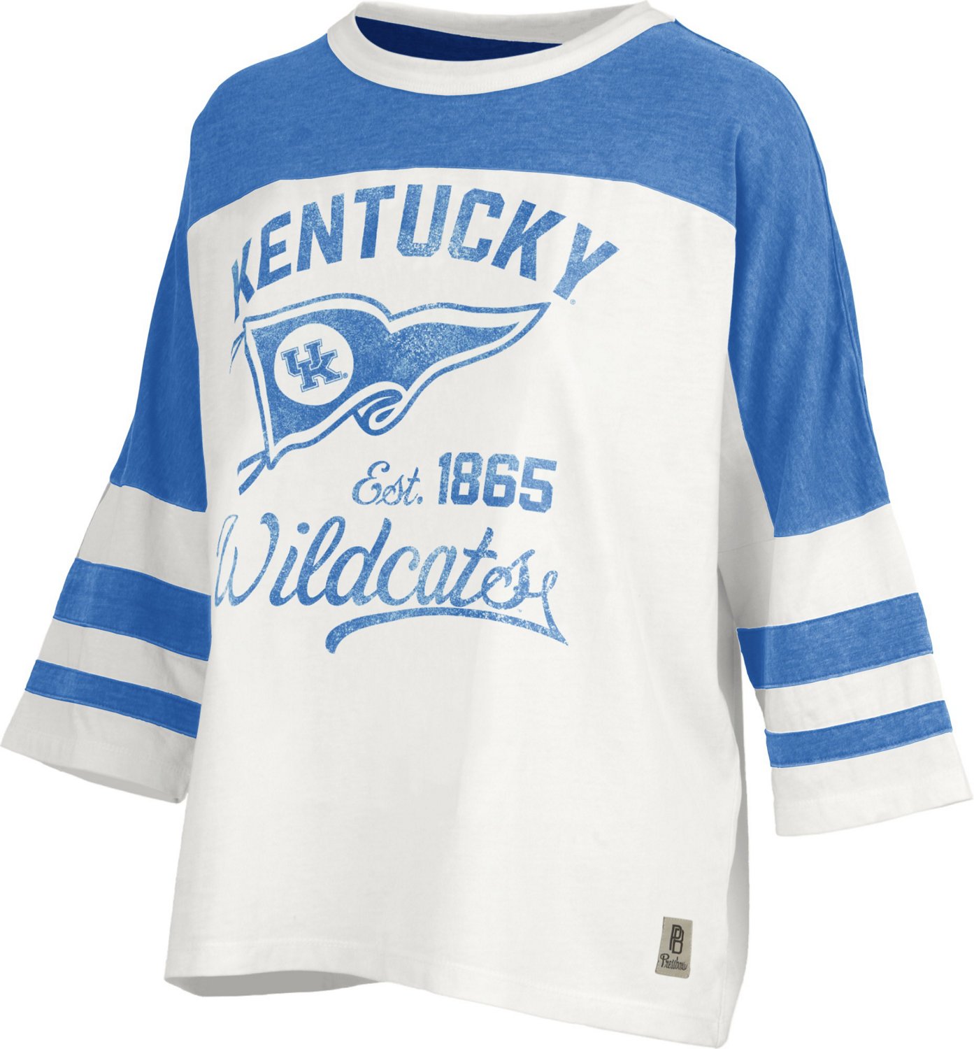 Three Square Women's University of Kentucky Vintage Wash High Five Oversized T-shirt