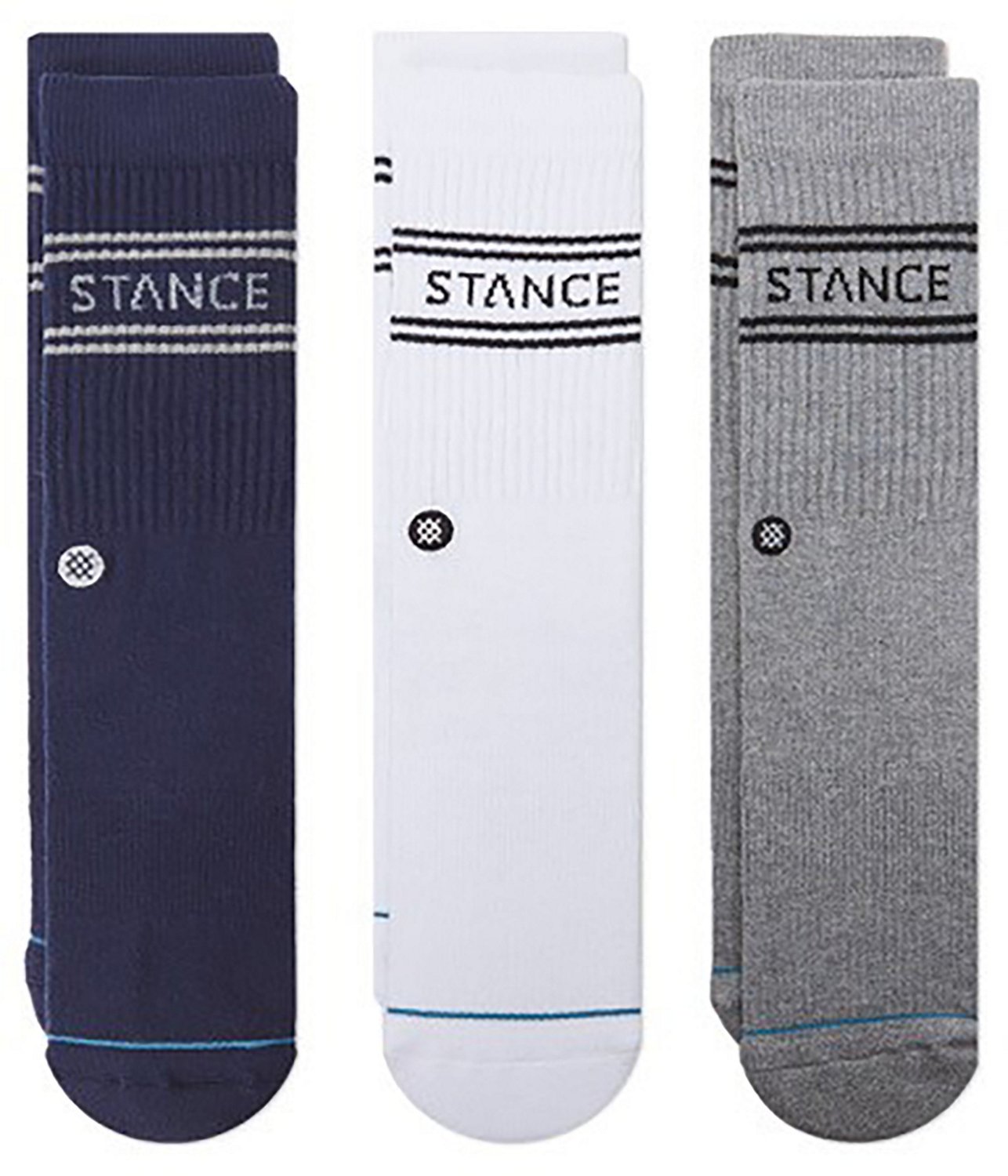 Stance Men's Basic Crew Socks 3-Pack | Academy