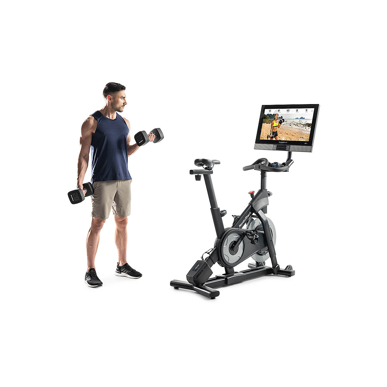 NordicTrack Commercial S27i Exercise Bike                                                                                        - view number 1