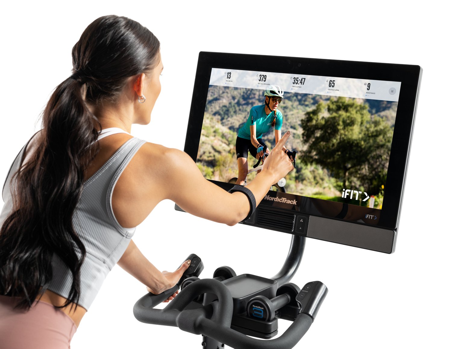 NordicTrack Commercial S27i Exercise Bike                                                                                        - view number 3