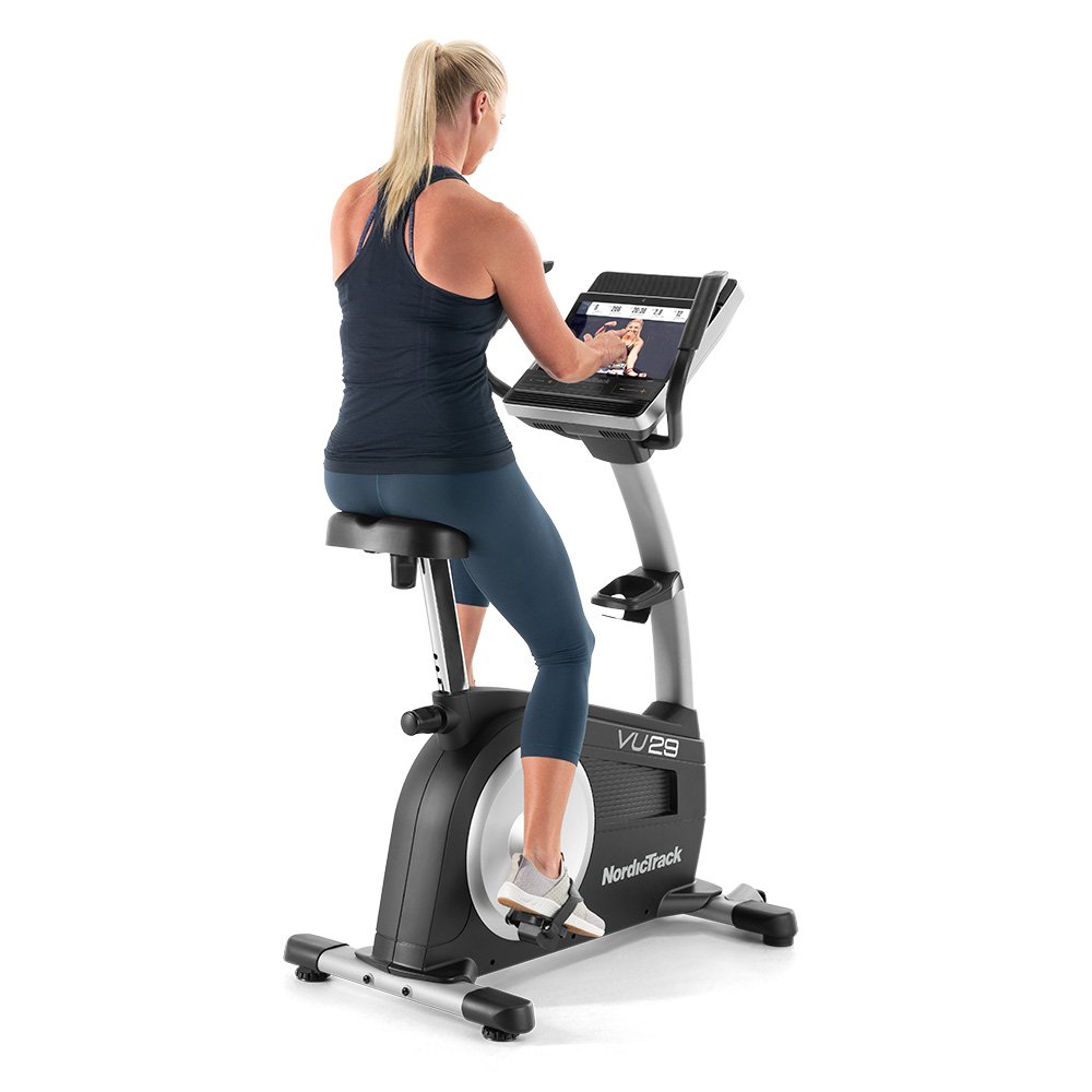 nordictrack vu 19 upright exercise bike