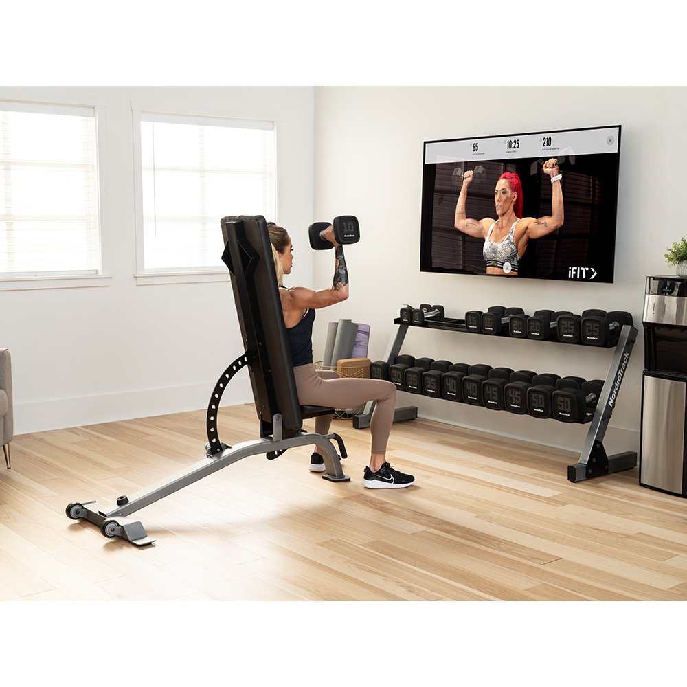 NordicTrack Adjustable Utility Workout Bench Academy