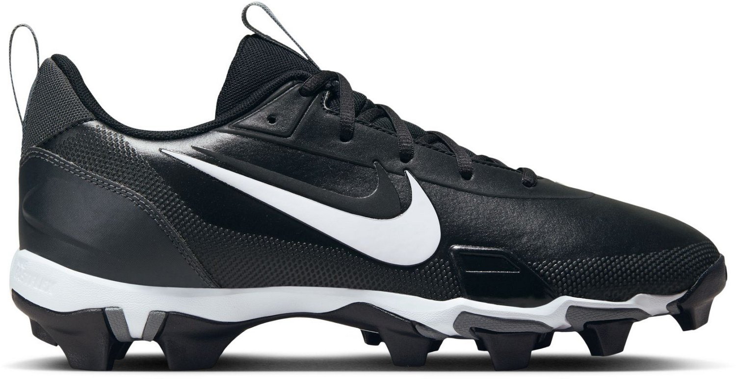 Nike Diamond Elite MCS Black White Baseball Cleats 414989-012