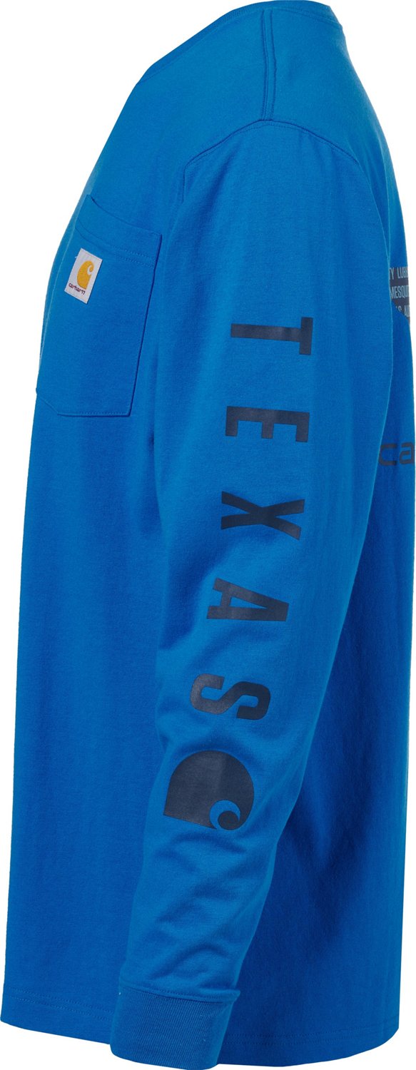 Carhartt Men's Texas Pocket Heavyweight Graphic Long Sleeve T-shirt - view number 3