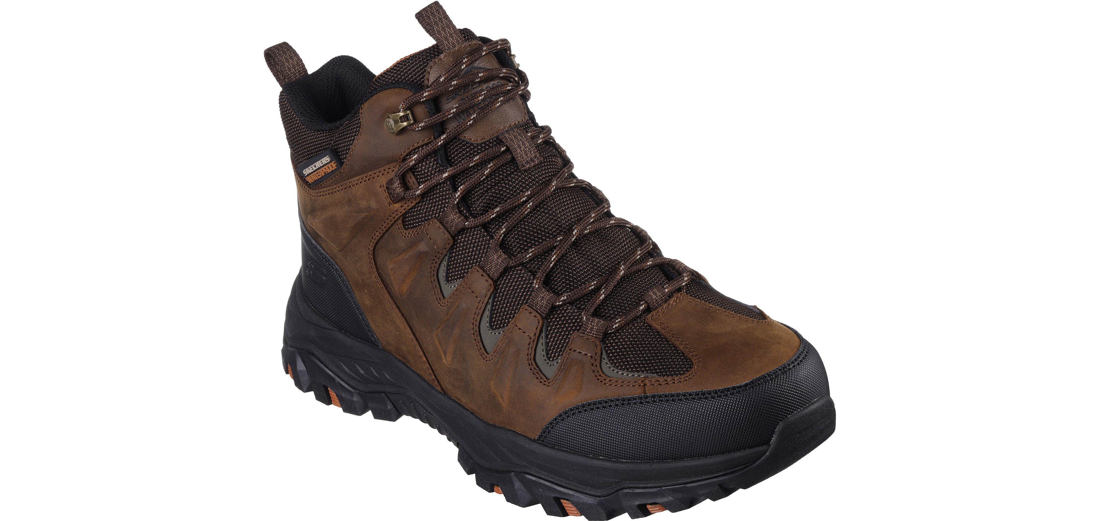 SKECHERS Men's Rickter Branson Waterproof Boots