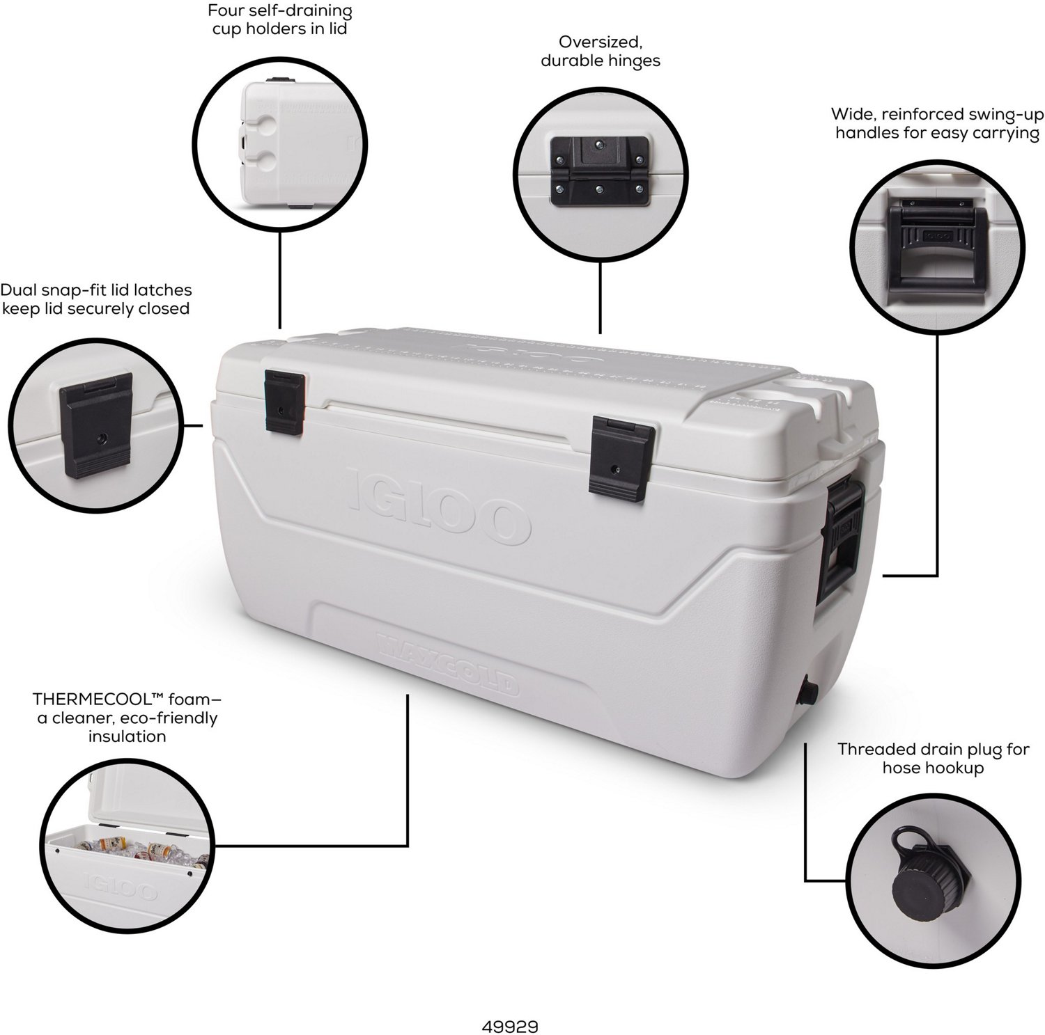 Igloo MaxCold® 152-qt. Cooler                                                                                                   - view number 9