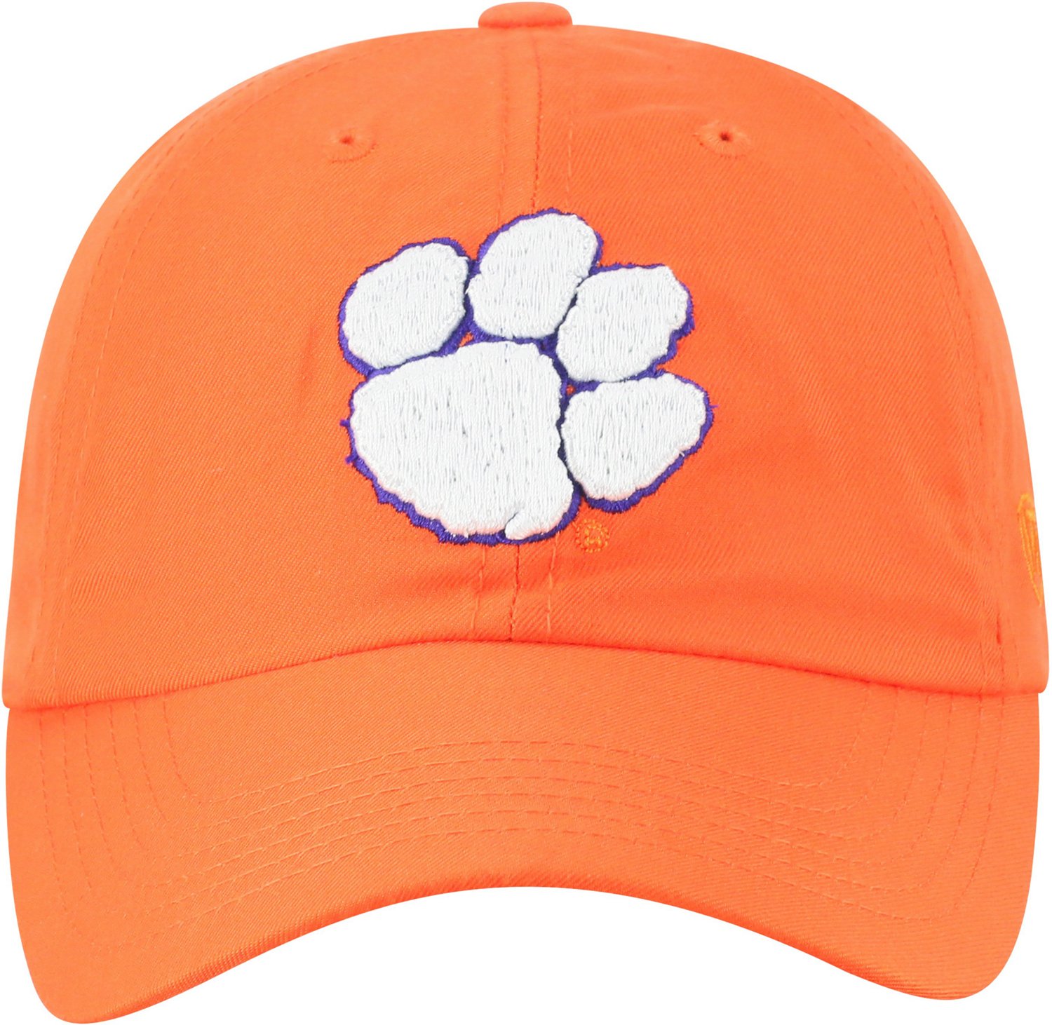 Top of the World Clemson Tigers Primary Logo Staple Adjustable Hat                                                               - view number 2