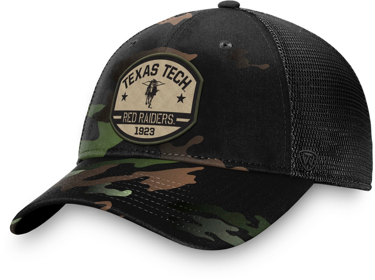 Top of the World Men's Texas Tech University OHT Structured Meshback Snapback Cap