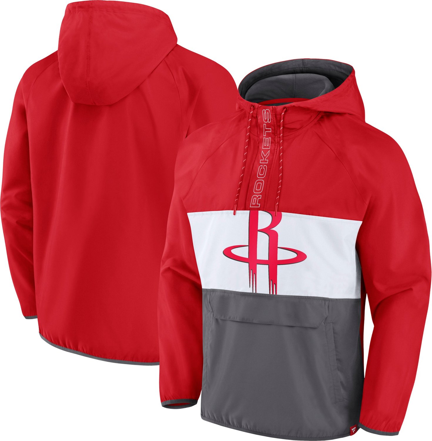 Fanatics Men's Houston Rockets Flagrant Foul New Anorak Long Sleeve Jacket - view number 3
