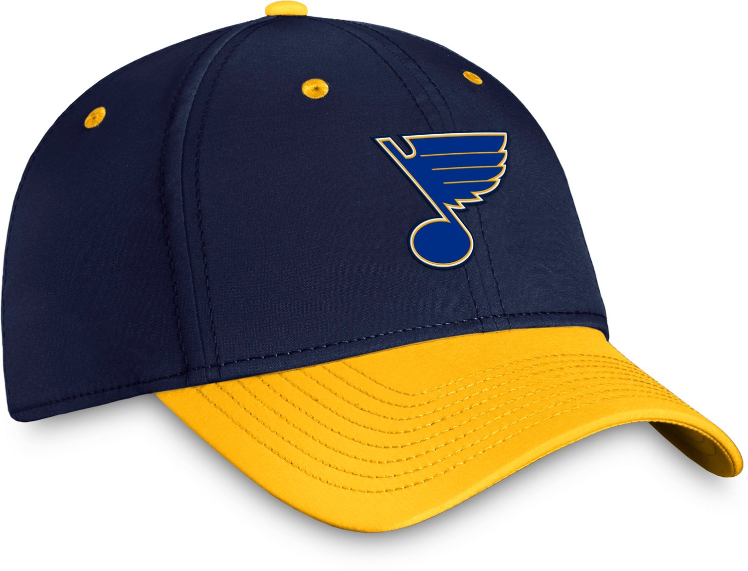 Fanatics Men's St. Louis Blues Authentic Pro Draft Structured Stretch Hat                                                        - view number 3