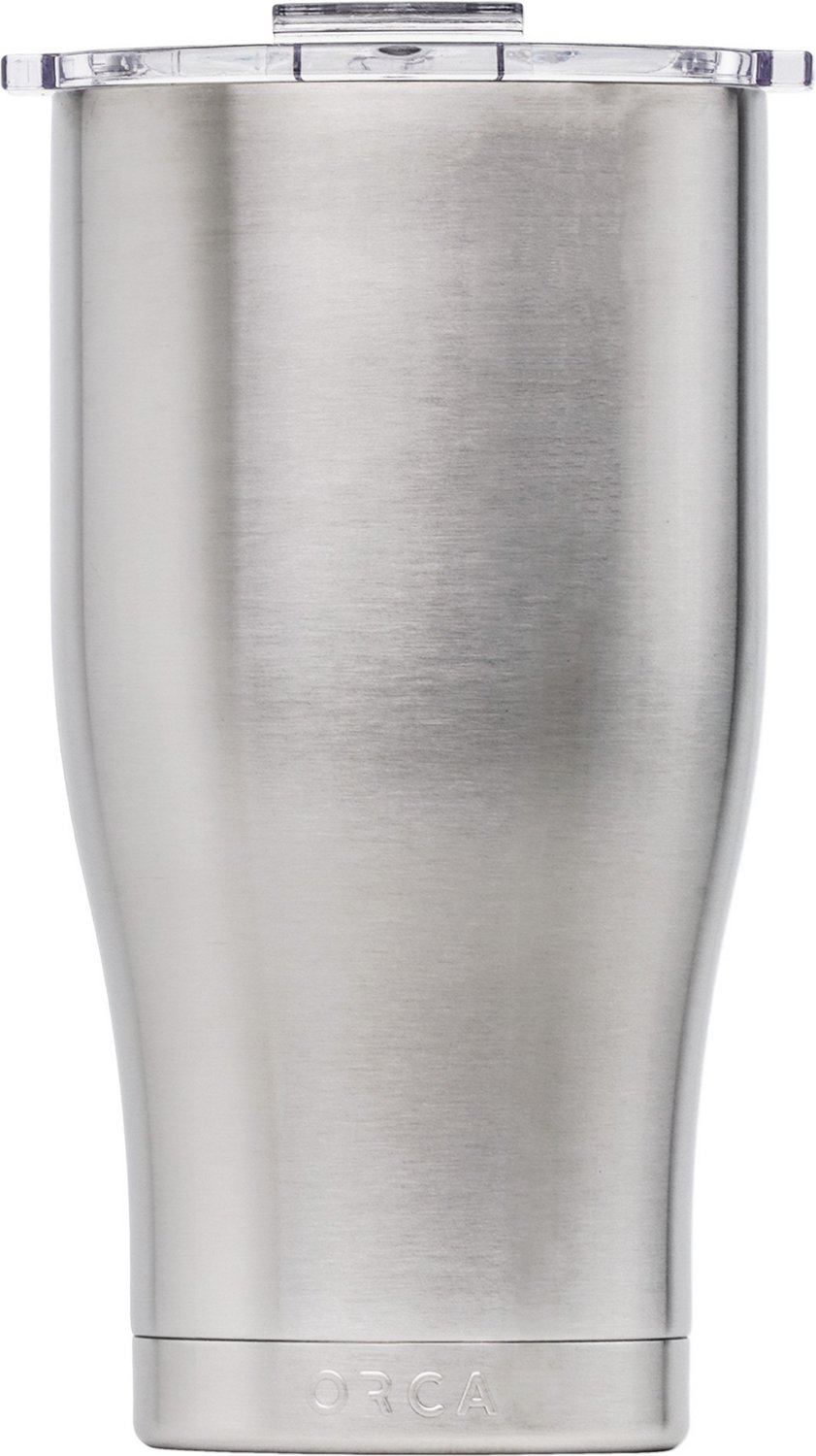 ORCA Chaser Tumbler NEW 27oz Insulated Silver Stainless Steel BPA