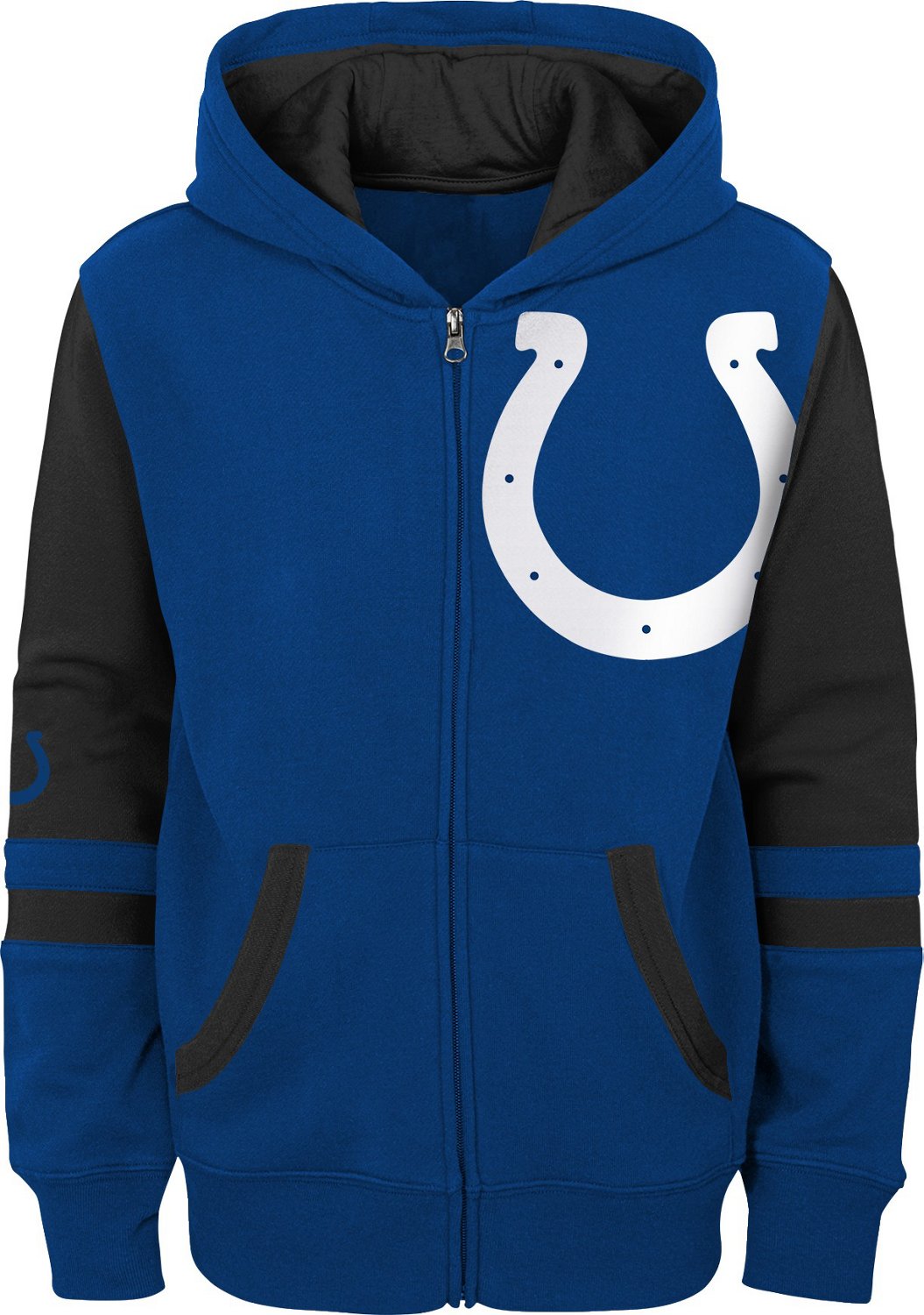 Outerstuff Boys' Indianapolis Colts Stadium Full-Zip Fleece Hoodie ...