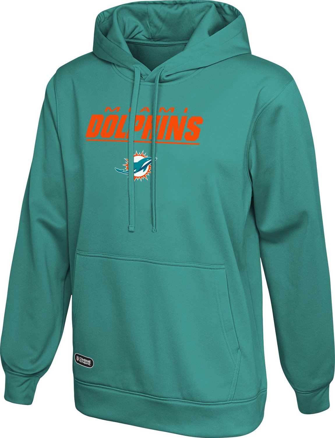 New Era Men's Miami Dolphins Stated Pullover Hoodie | Academy
