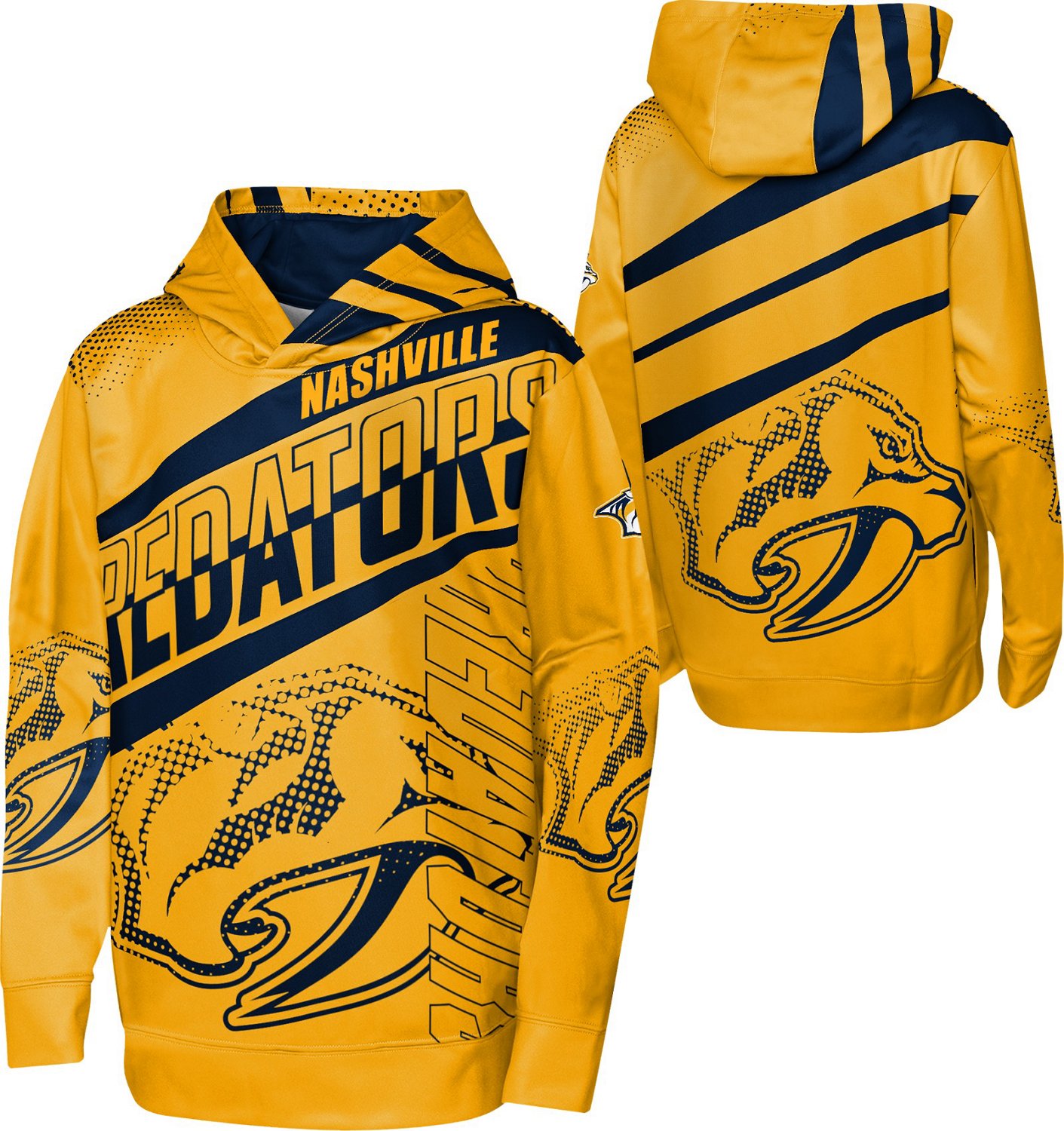 Outerstuff Youth Nashville Predators Home Ice Advantage Hoodie - view number 3