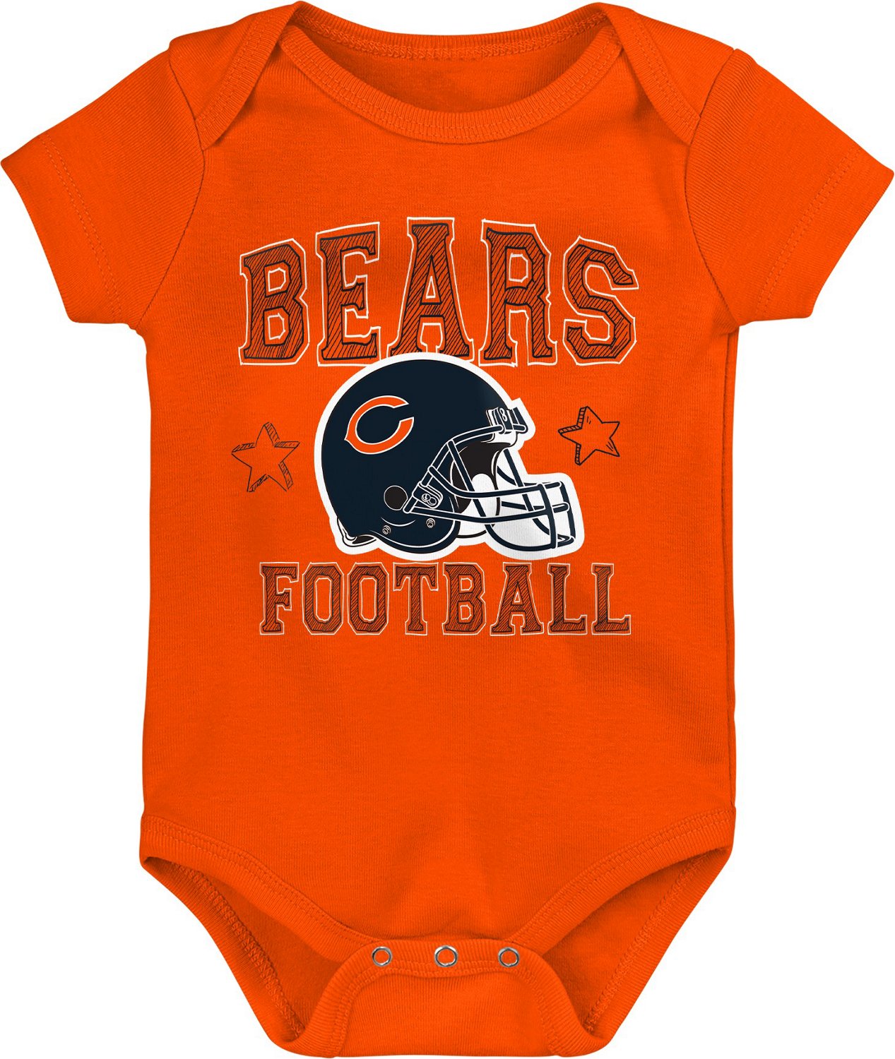 Outerstuff Infants' Chicago Bears Born to Be 3-Piece Creeper Onesie Set - view number 2