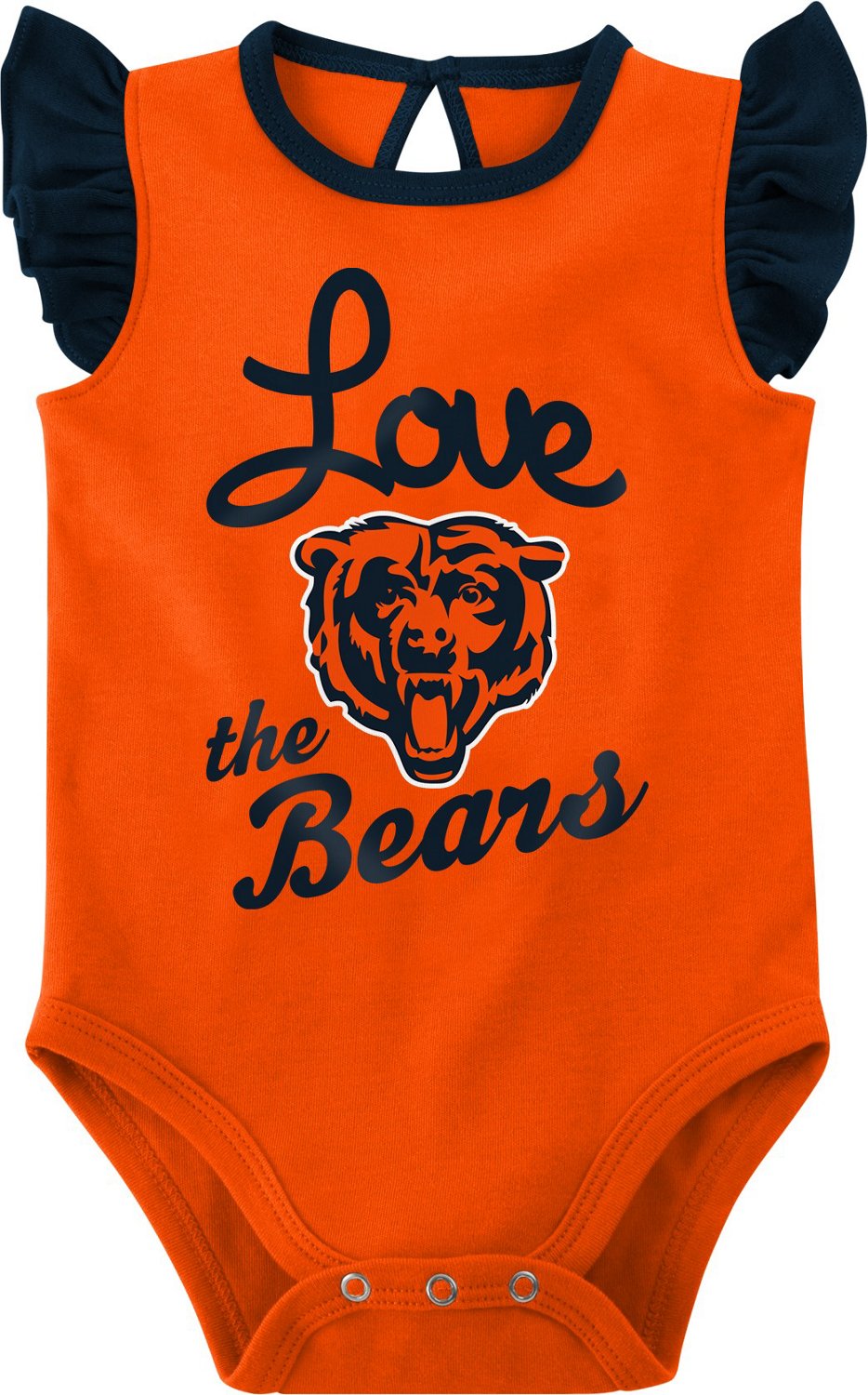 Outerstuff Infants' Chicago Bears Spread the Love 2-Piece Creeper Onesie Set - view number 2