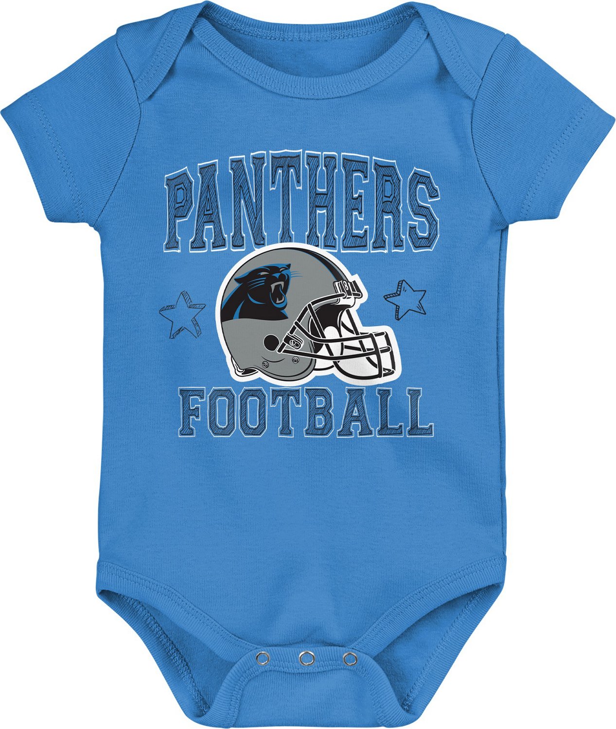 Outerstuff Infants' Carolina Panthers Born to Be 3-Piece Creeper Onesie Set - view number 2