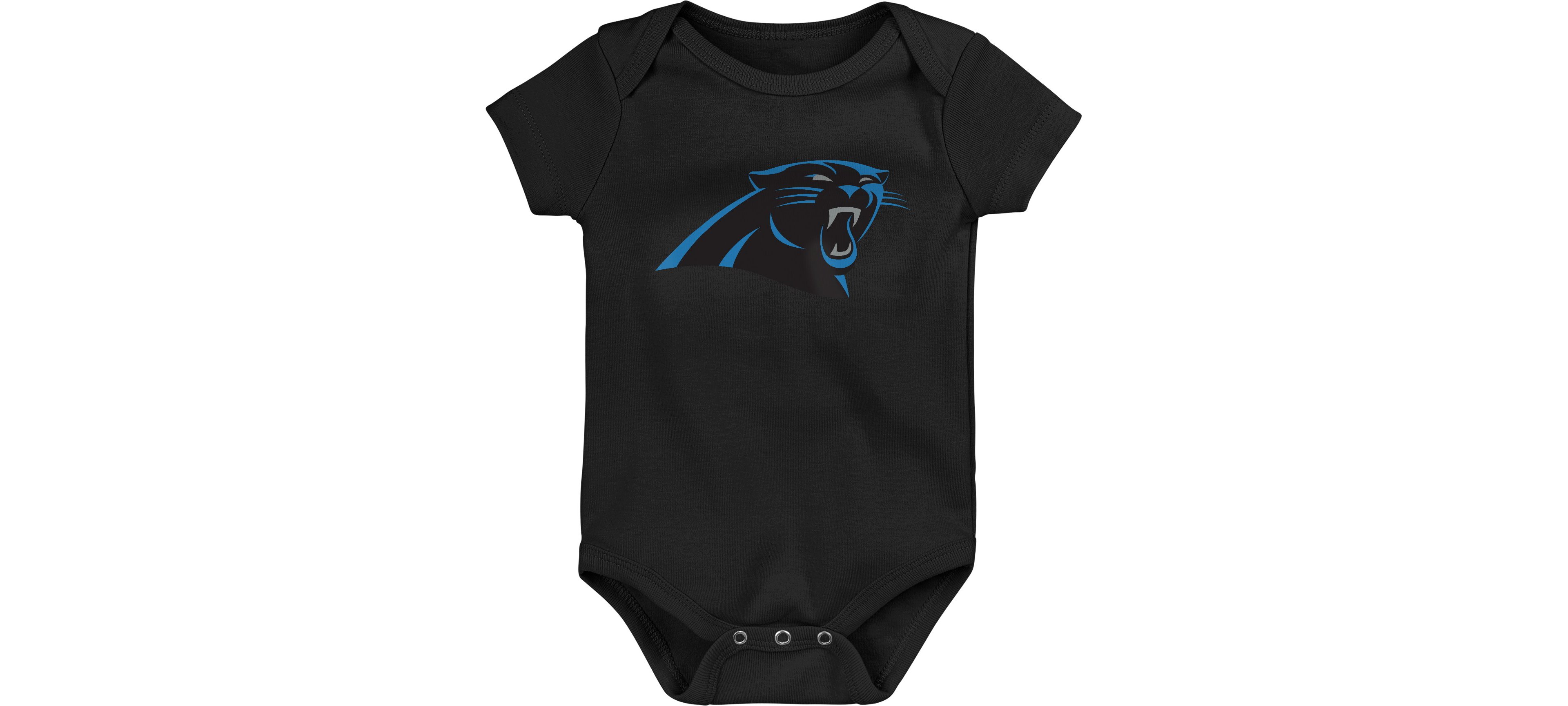 Outerstuff Infants' Carolina Panthers Born to Be 3-Piece Creeper Onesie Set