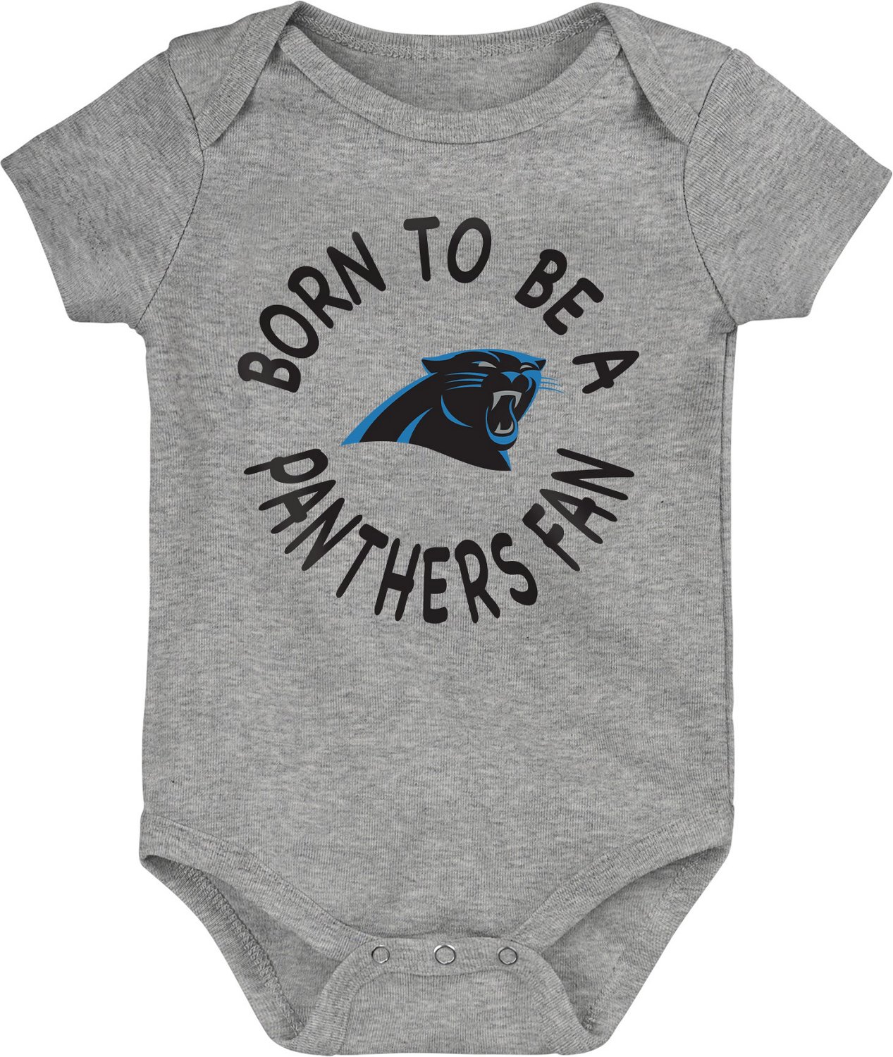 Outerstuff Infants' Carolina Panthers Born to Be 3-Piece Creeper Onesie Set - view number 4