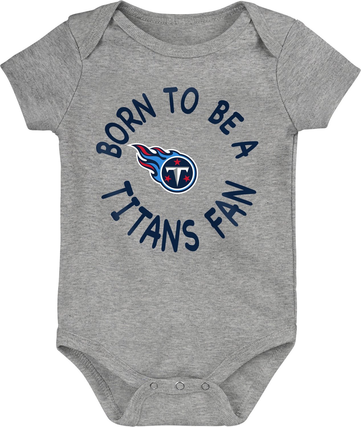 Outerstuff Infants' Tennessee Titans Born to Be 3-Piece Creeper Onesie Set