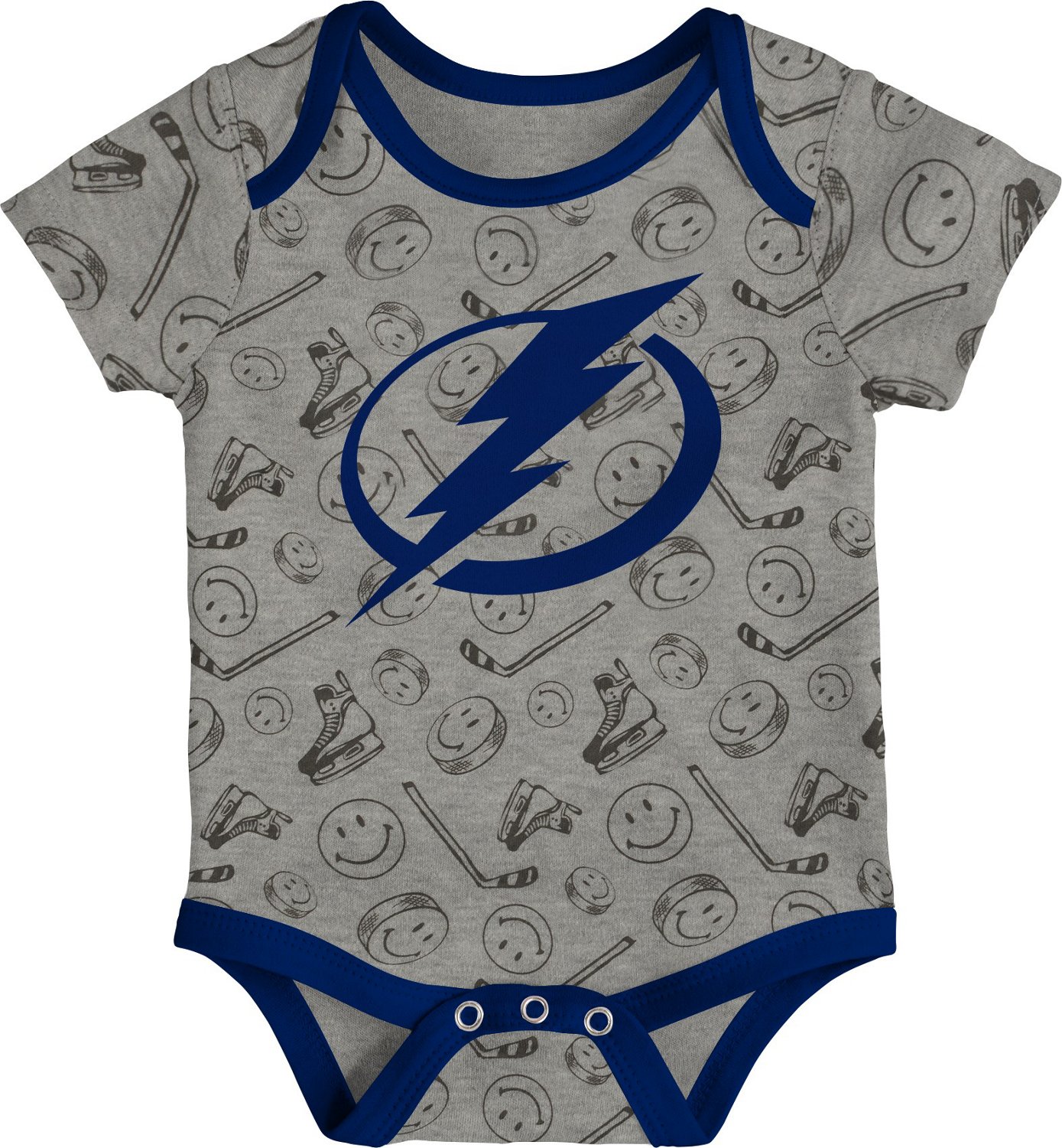 Outerstuff Infants' Tampa Bay Lightning Full Strength Creeper Set                                                                - view number 4