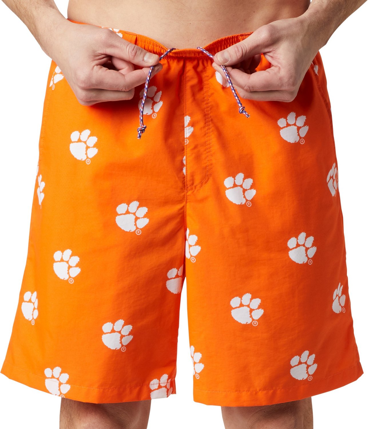 Columbia Sportswear Men's Clemson University Backcast II Printed Shorts - view number 4