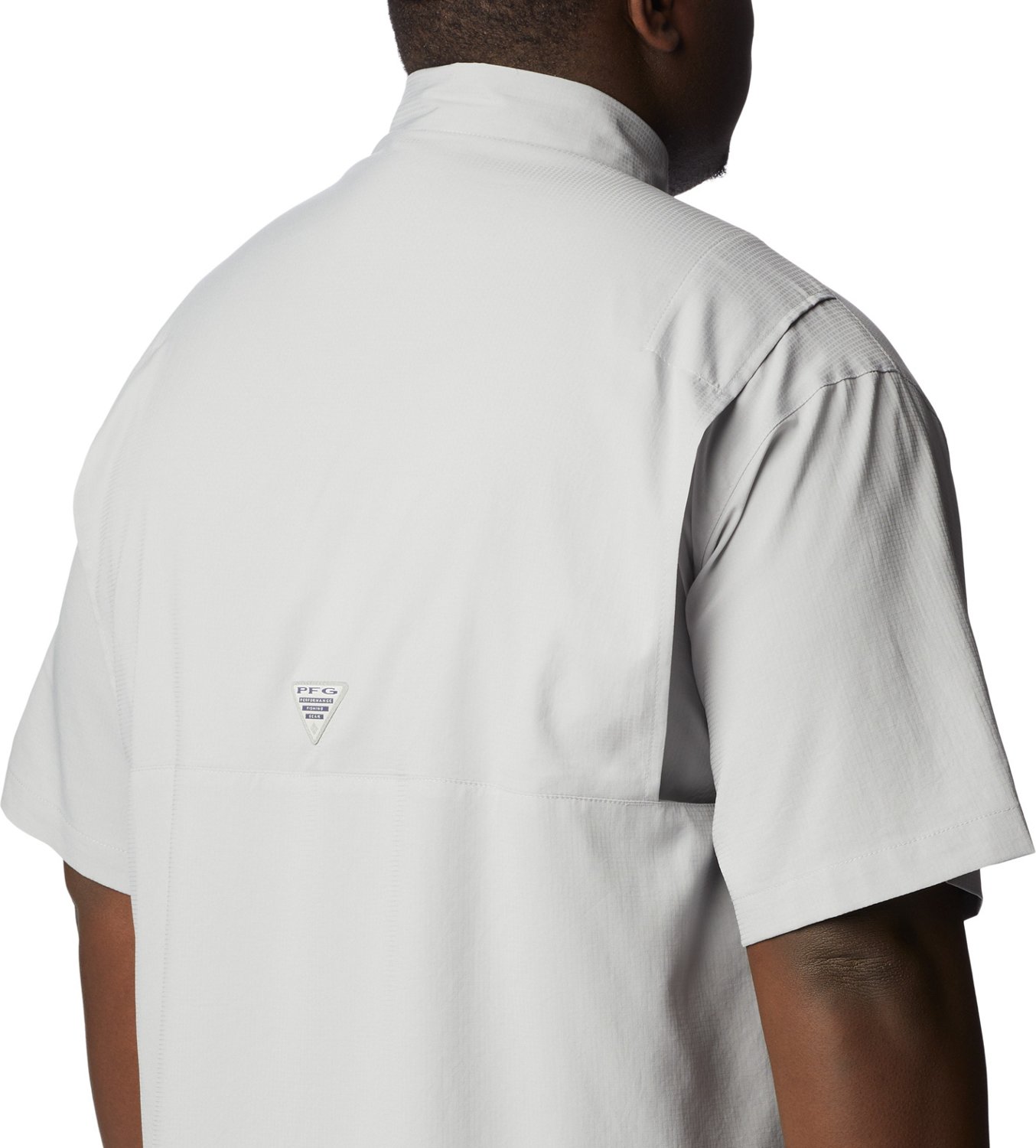 Columbia Sports Men's Texas A&M University Tamiami Short Sleeve Fishing Shirt                                                    - view number 5