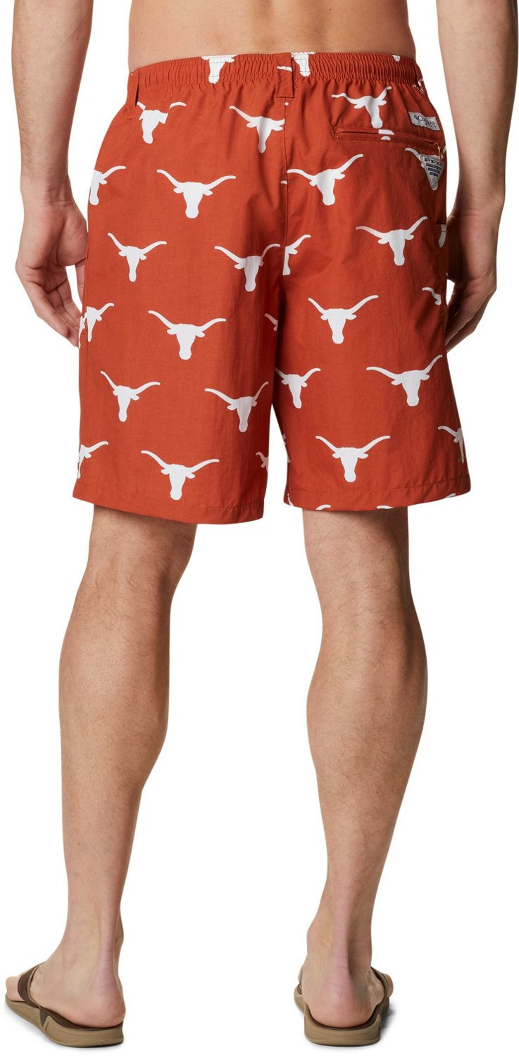 Columbia Sportswear Men's University of Texas Backcast II Printed Shorts 6 in  - view number 2