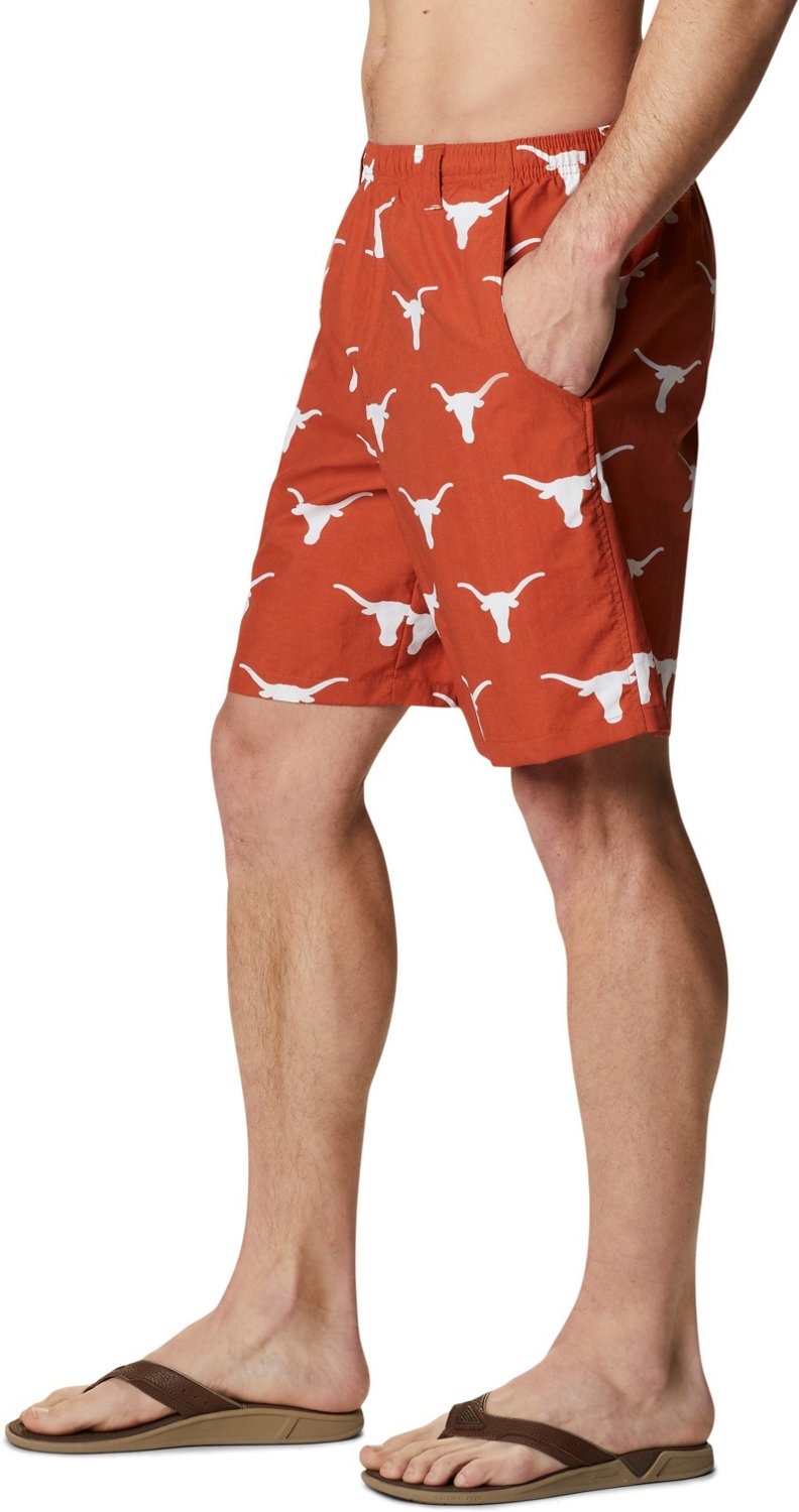 Columbia Sportswear Men's University of Texas Backcast II Printed Shorts 6 in  - view number 3