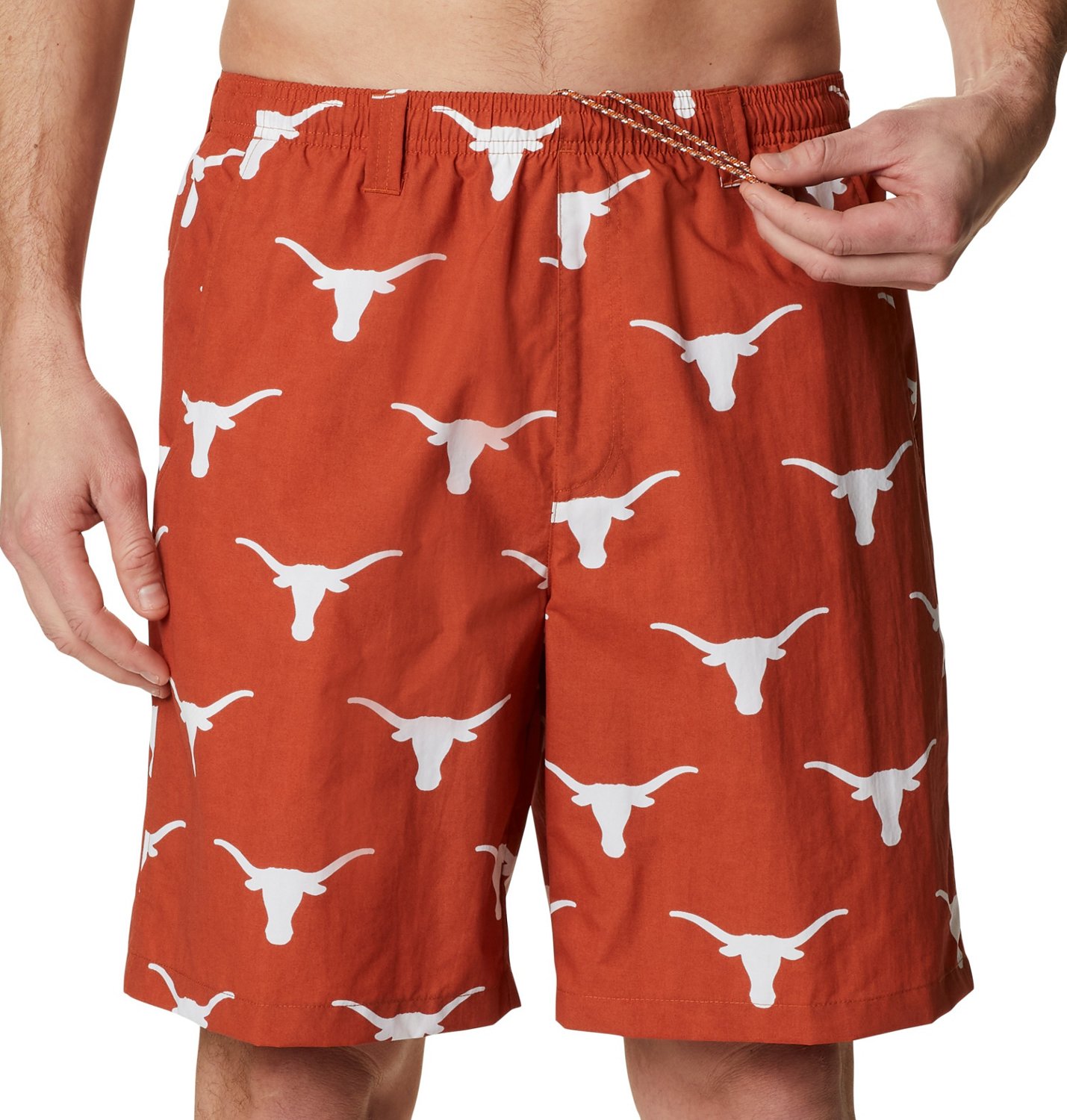 Columbia Sportswear Men's University of Texas Backcast II Printed Shorts 6 in  - view number 4