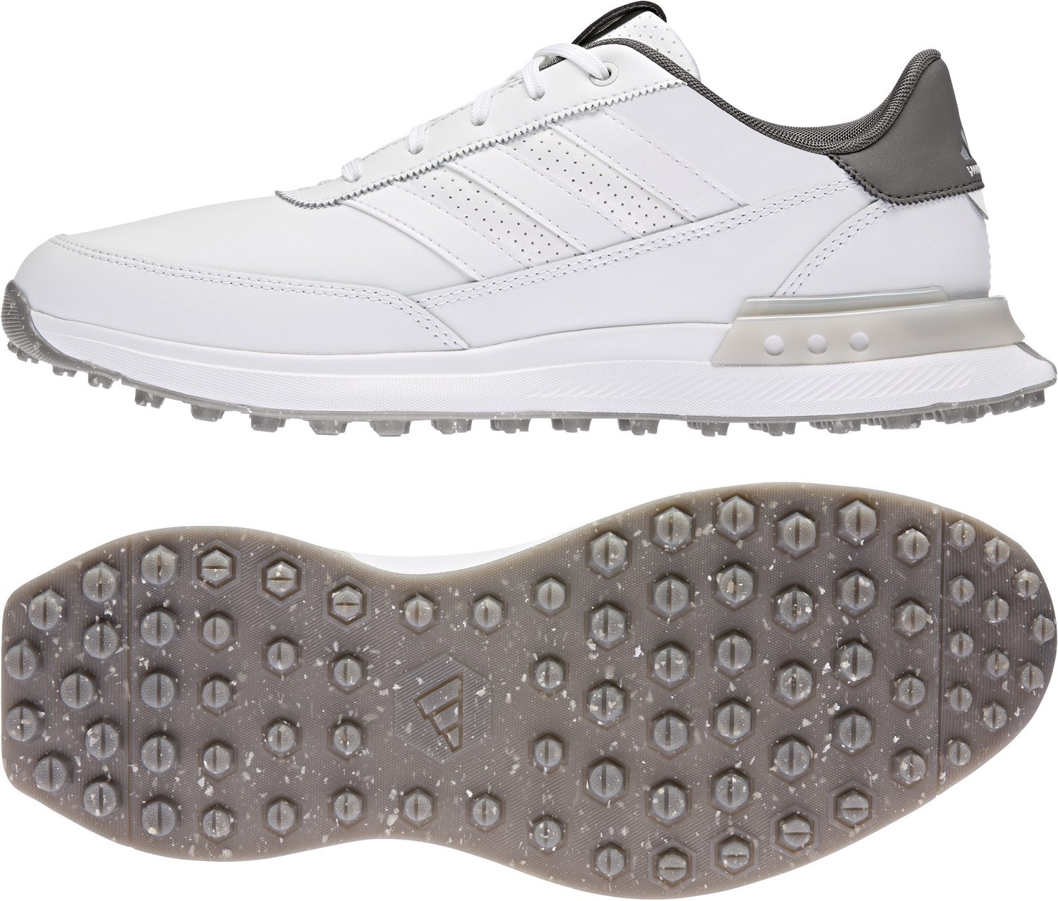 adidas Men's S2G Spikeless Leather 24 Golf Shoes - view number 2