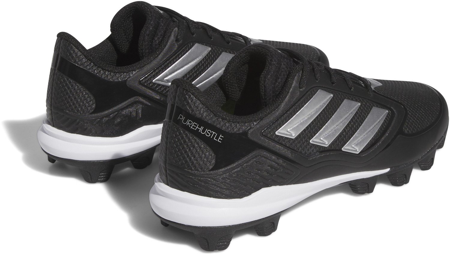 adidas Women’s PureHustle 3 MD Baseball Cleats - view number 4