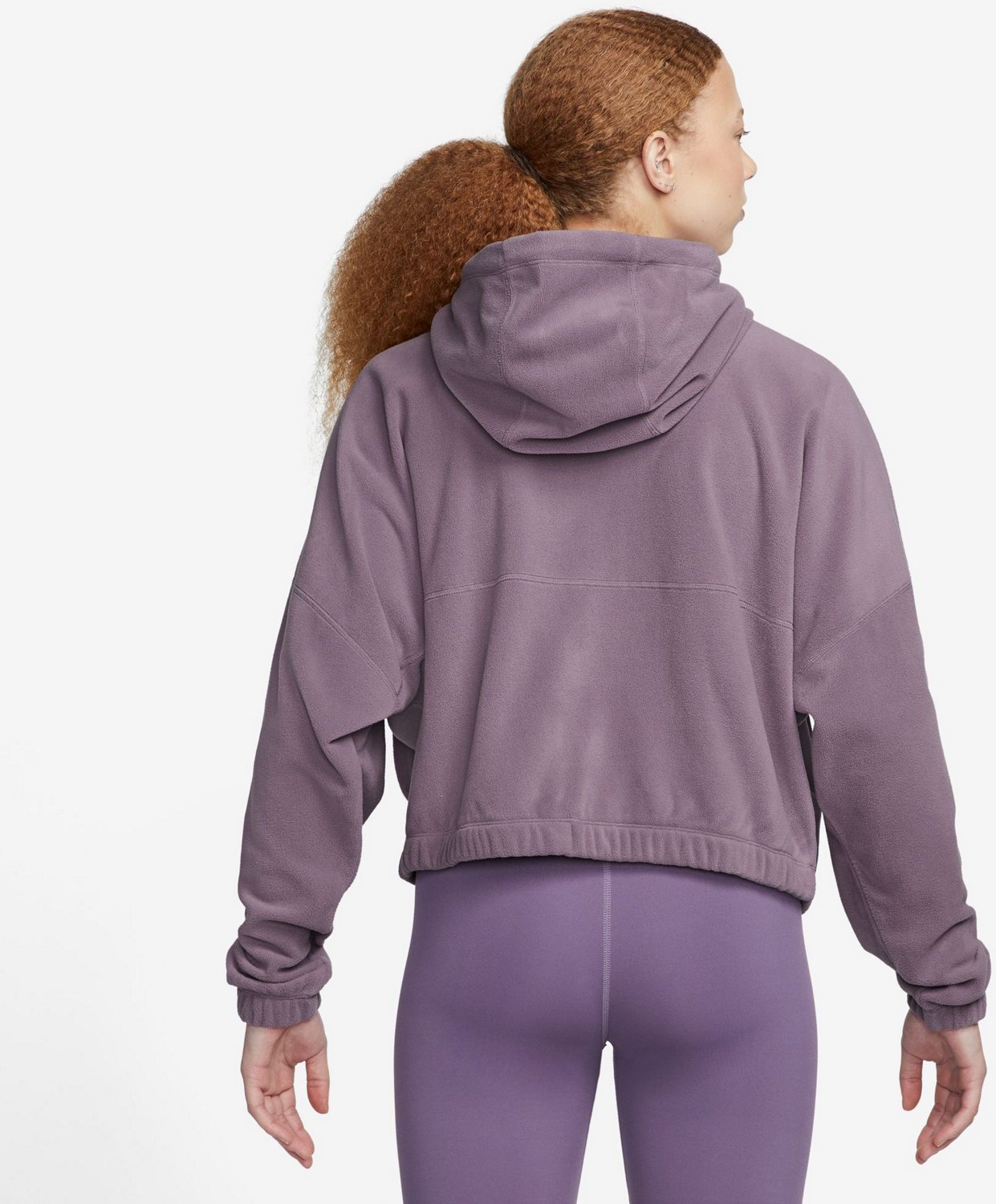 Nike Women's One ThermaFit FullZip Polar Hoodie Academy
