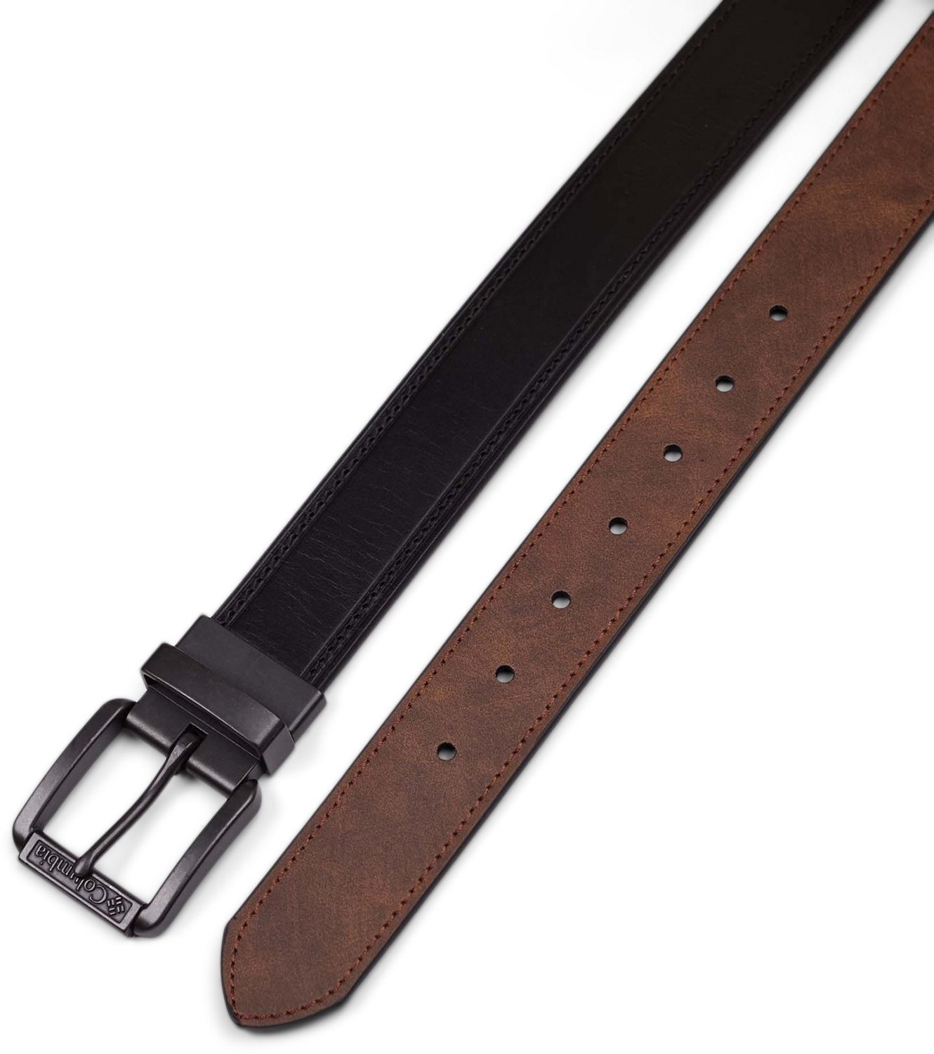 Columbia Sportswear Men's 38mm Center Stitch Reversible Belt                                                                     - view number 2