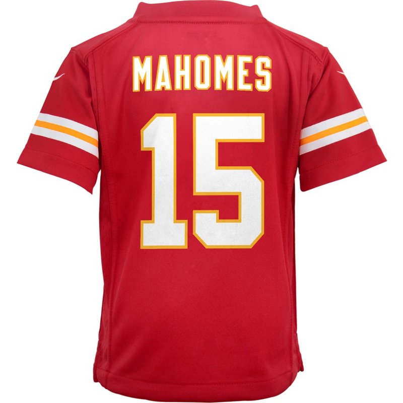 Nike Toddler Boys' Kansas City Chiefs Patrick Mahomes 15 NFL Game Team Jersey