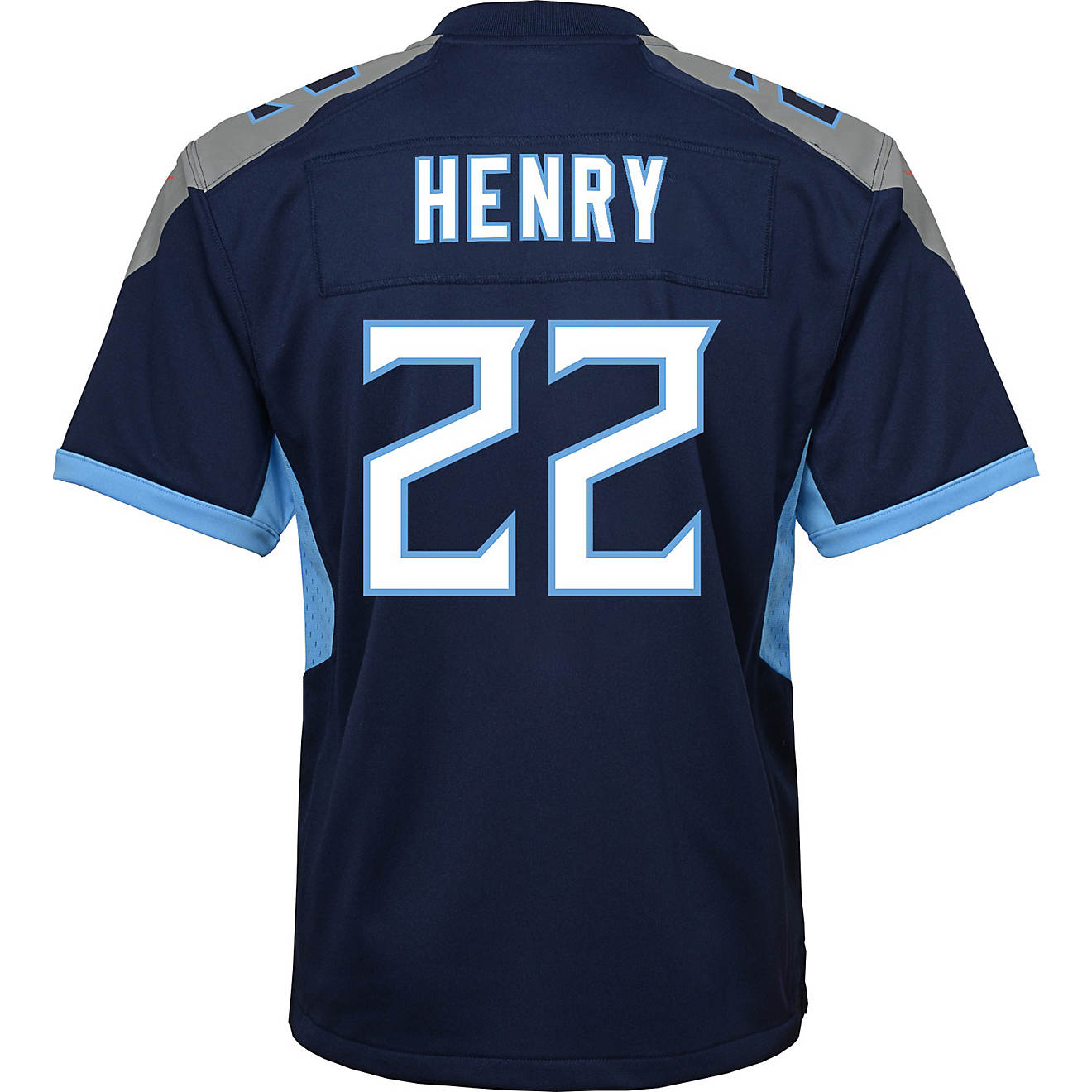 Nike Boys' Tennessee Titans Derrick Henry 22 NFL Game Team Jersey                                                                - view number 1
