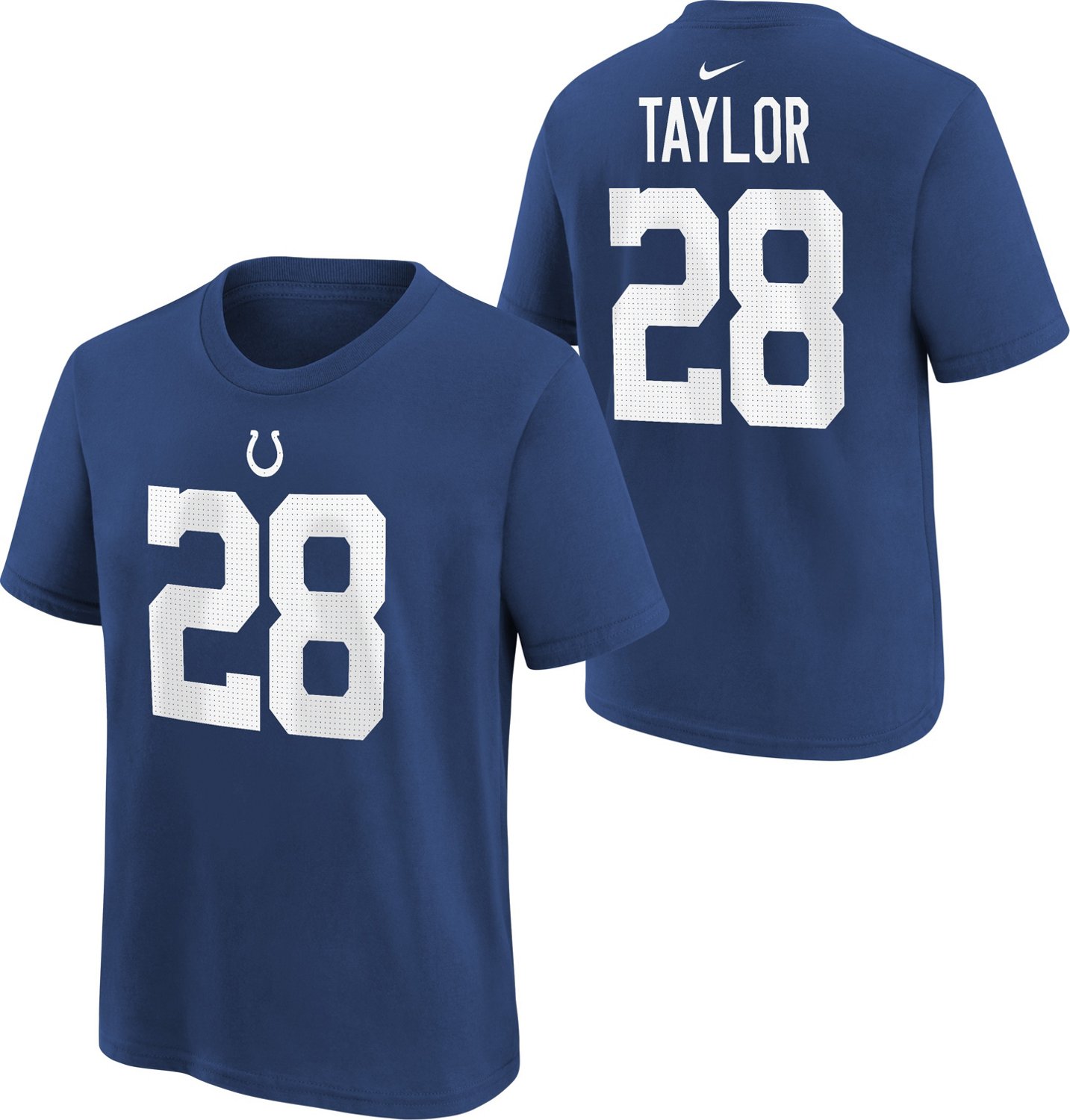 Nike Boys' 4-7 Indianapolis Colts Johnathan Taylor 28 Fuse N&N T-shirt - view number 3