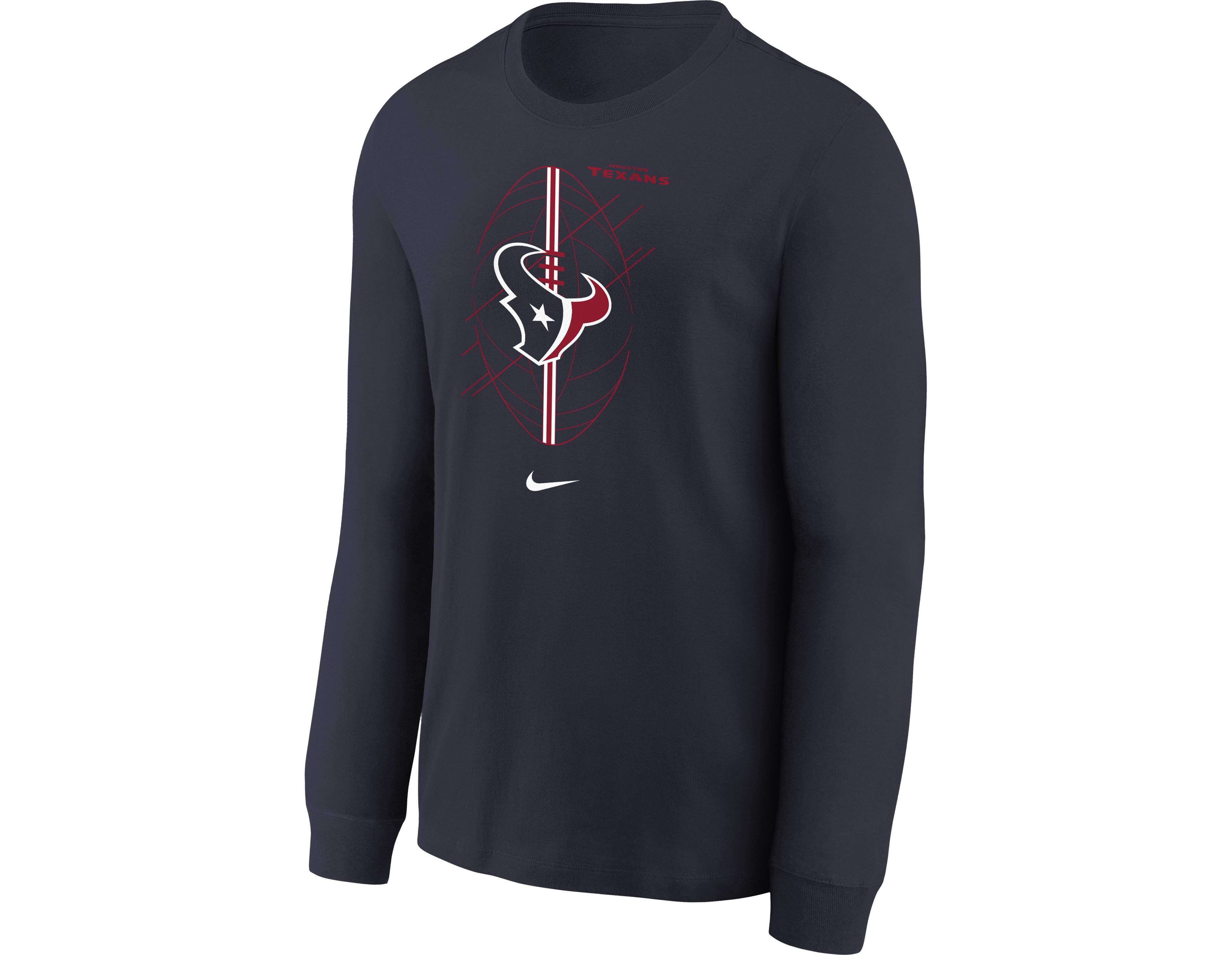Nike Boys' Houston Texans Icon Long Sleeve T-shirt
