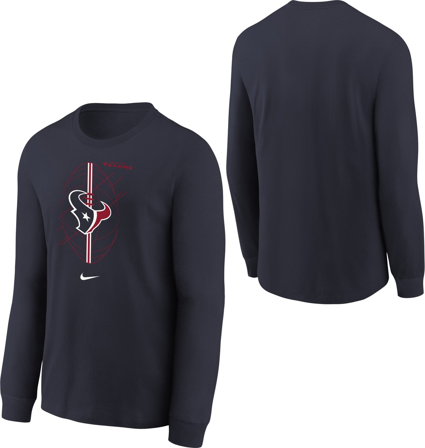 Nike Boys' - Houston Texans Icon Long Sleeve T-shirt