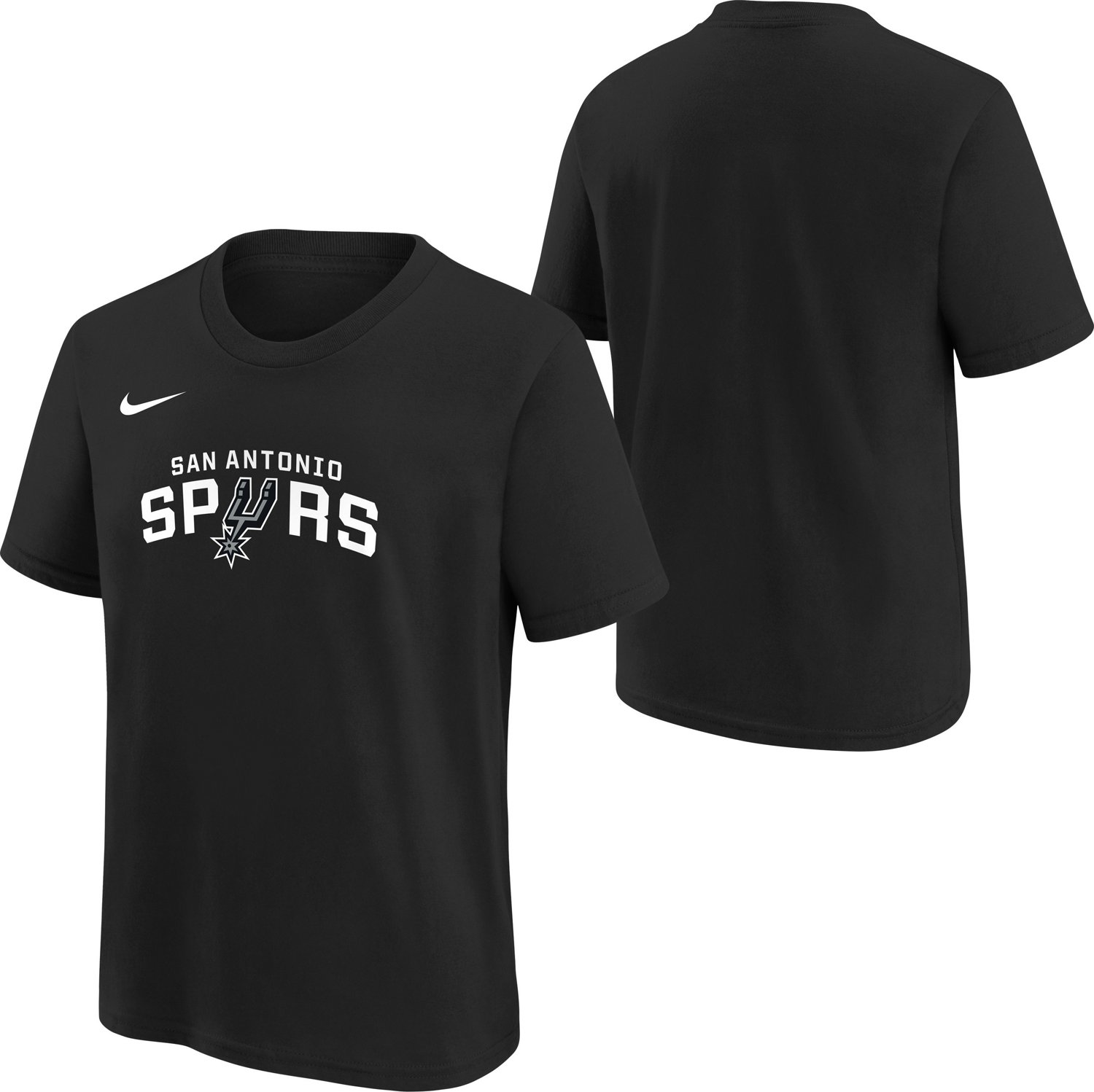 Nike Kids' San Antonio Spurs Essential Logo T-shirt - view number 3