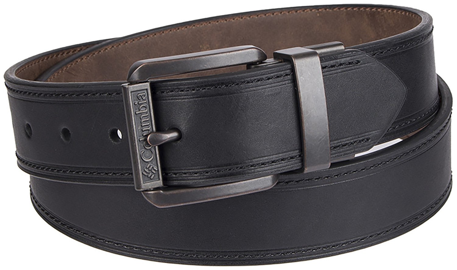 Columbia Sportswear Men's 38mm Center Stitch Reversible Belt                                                                     - view number 3